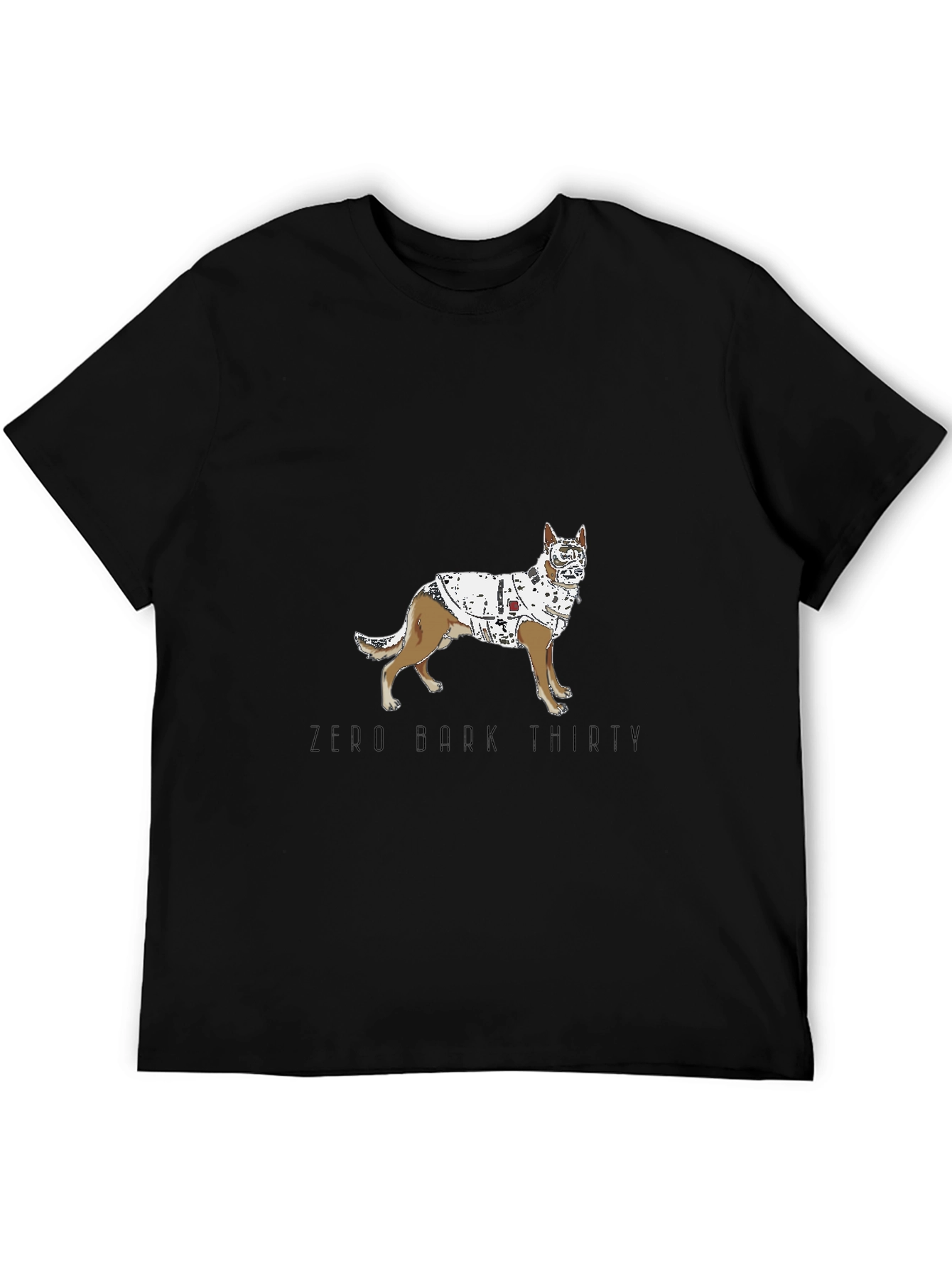 Zero Bark Thirty Dog T-Shirt
