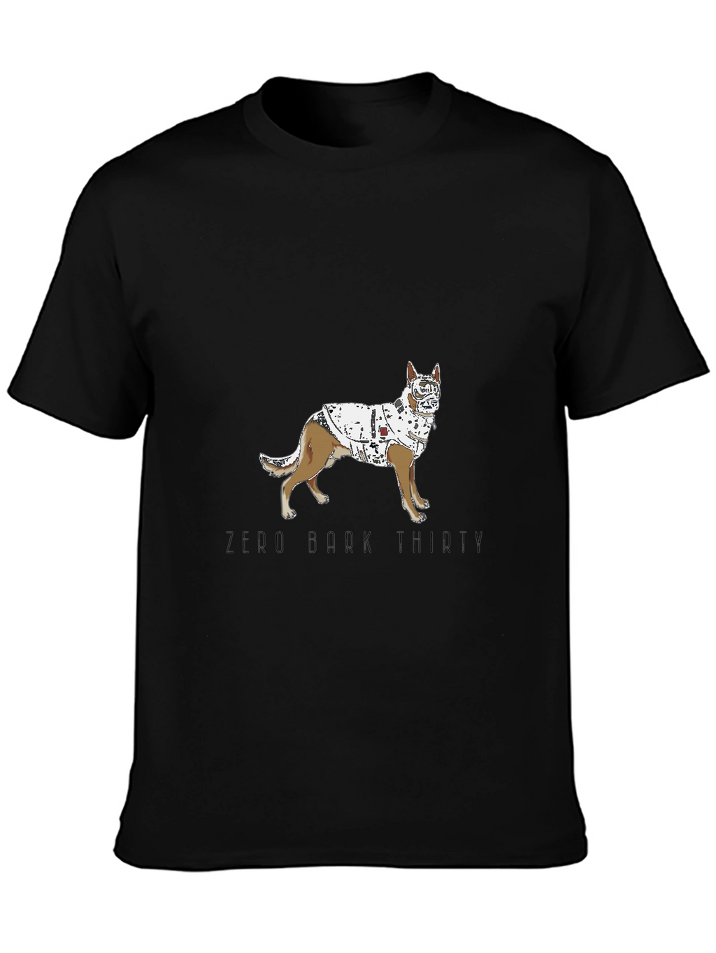 Zero Bark Thirty Dog T-Shirt