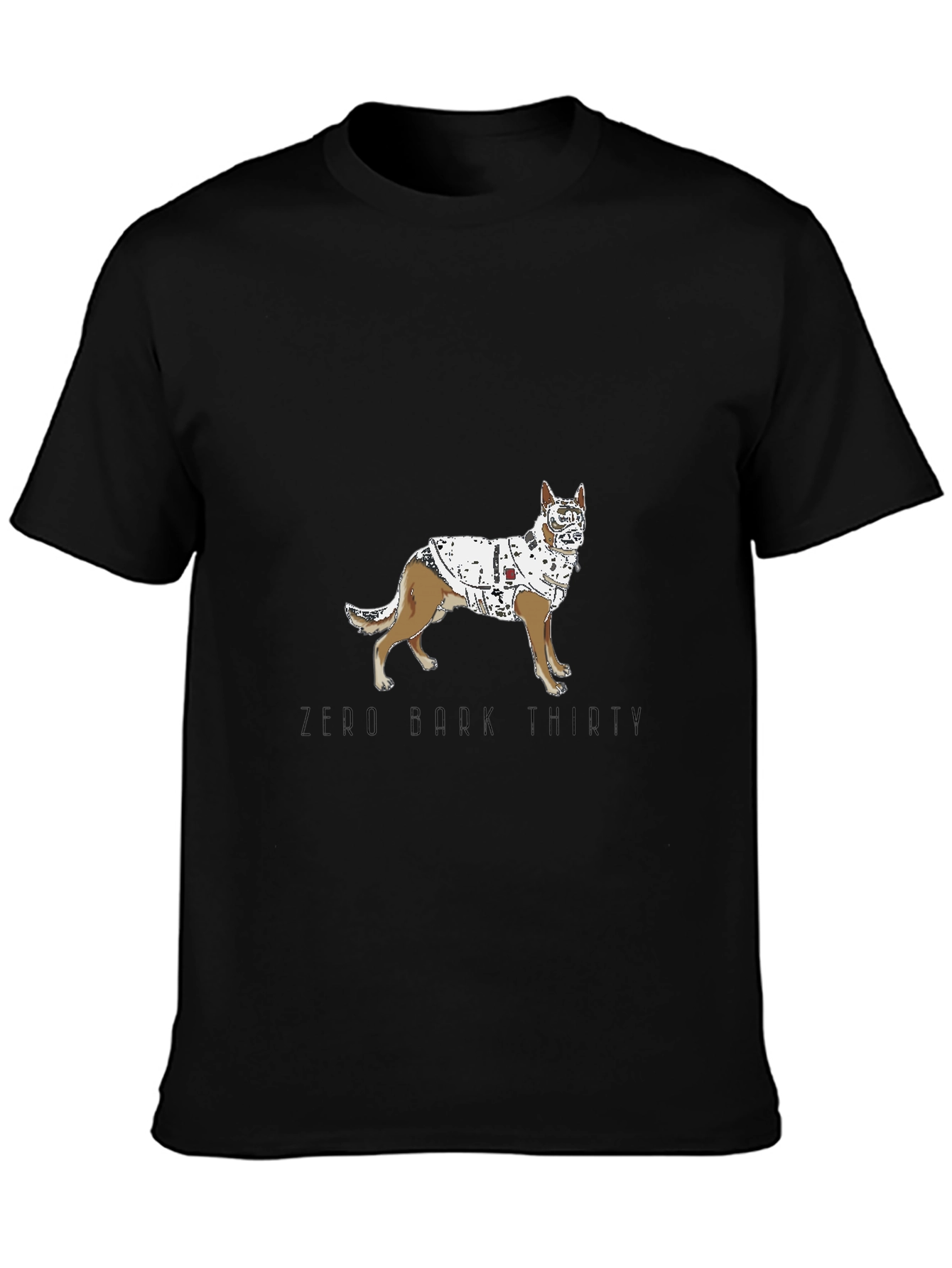 Zero Bark Thirty Dog T-Shirt