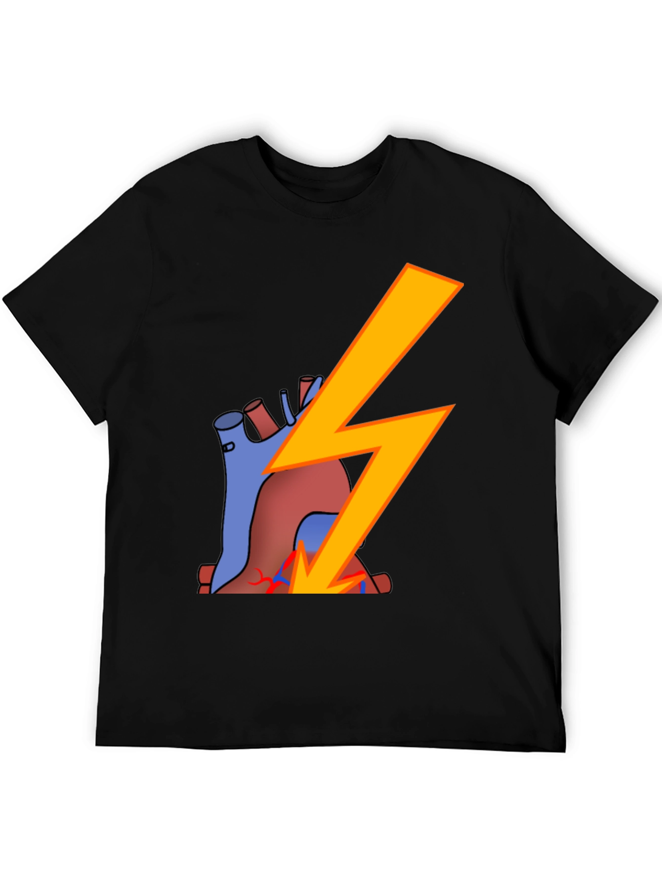 Heart Shock T-Shirt - Electrifying Style
