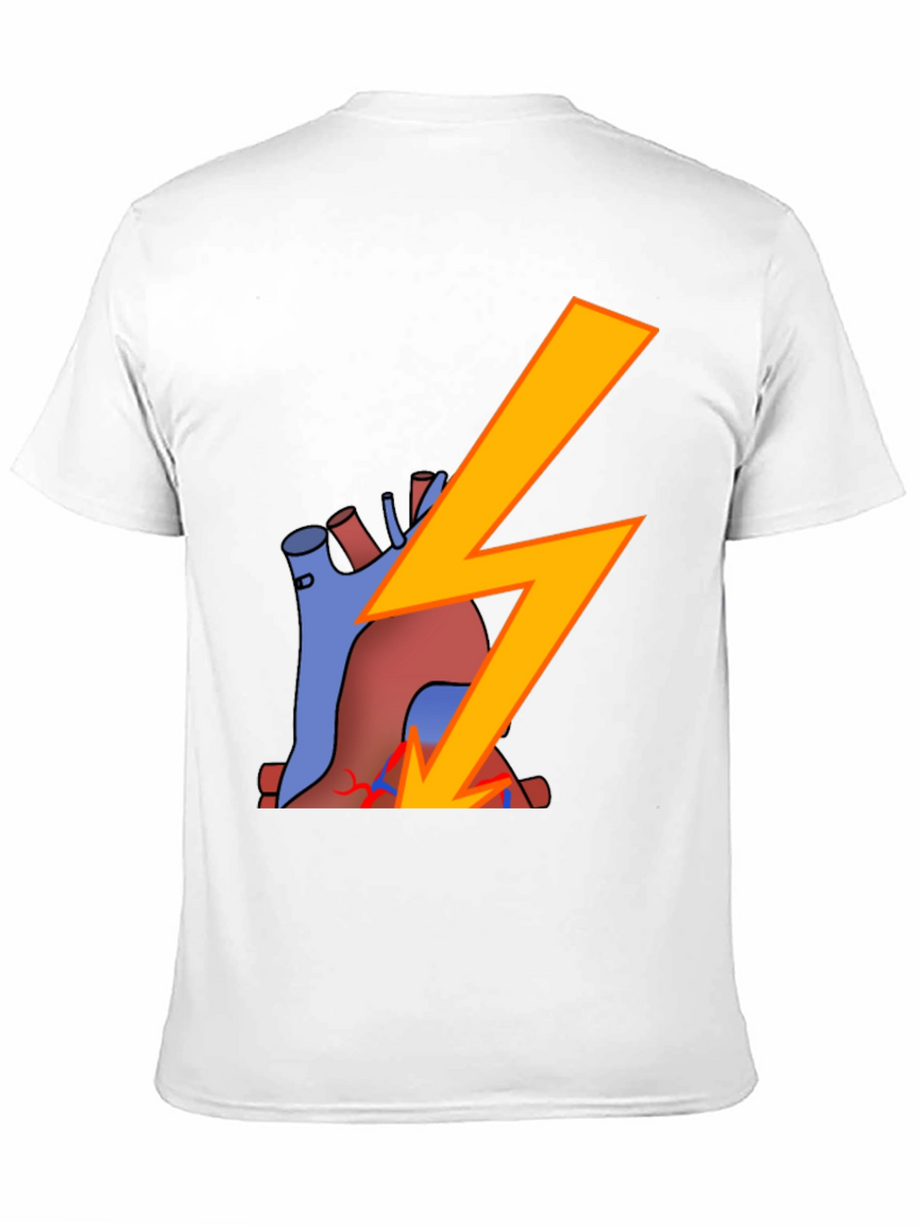 Heart Shock T-Shirt - Electrifying Style