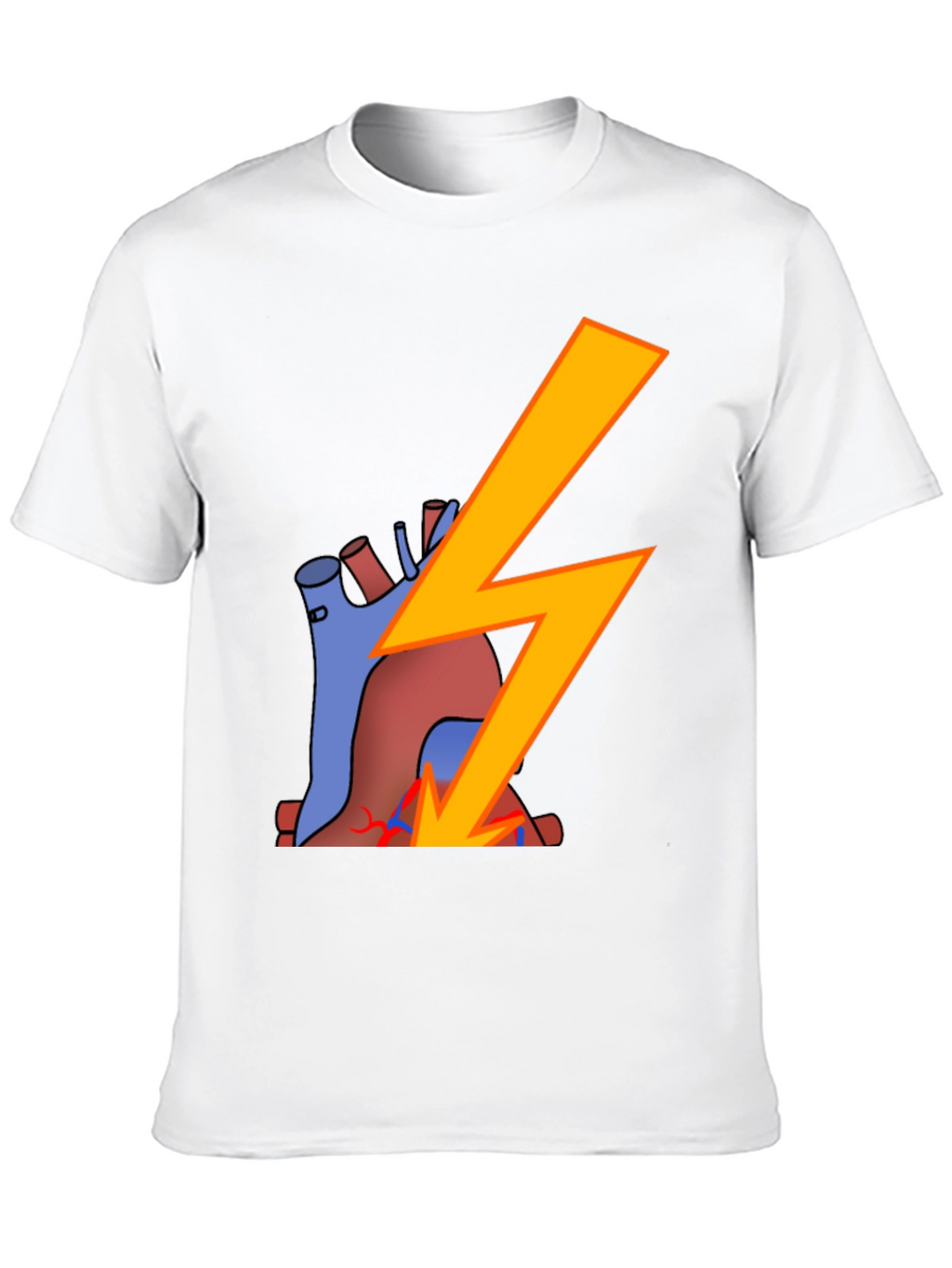 Heart Shock T-Shirt - Electrifying Style