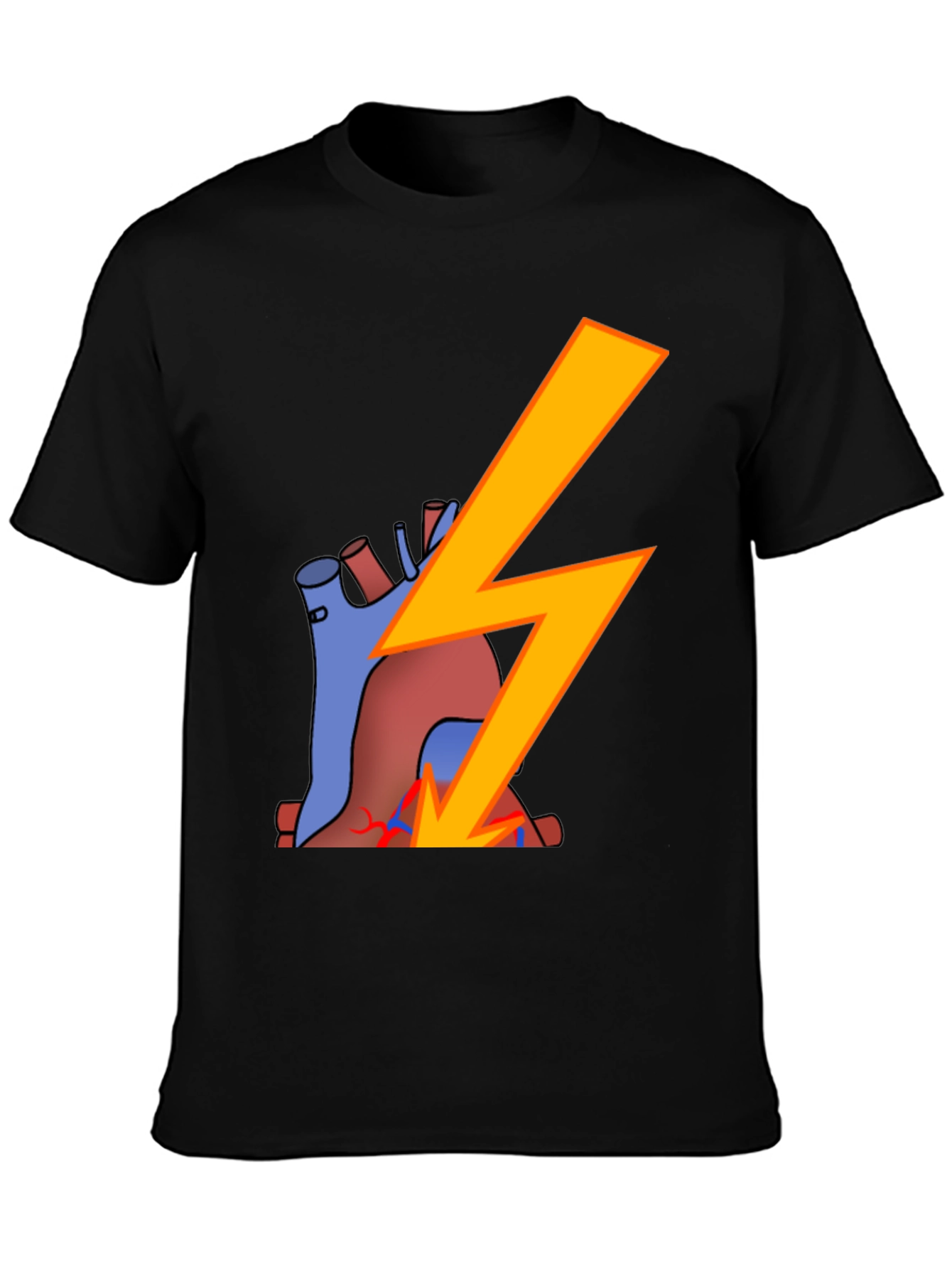 Heart Shock T-Shirt - Electrifying Style