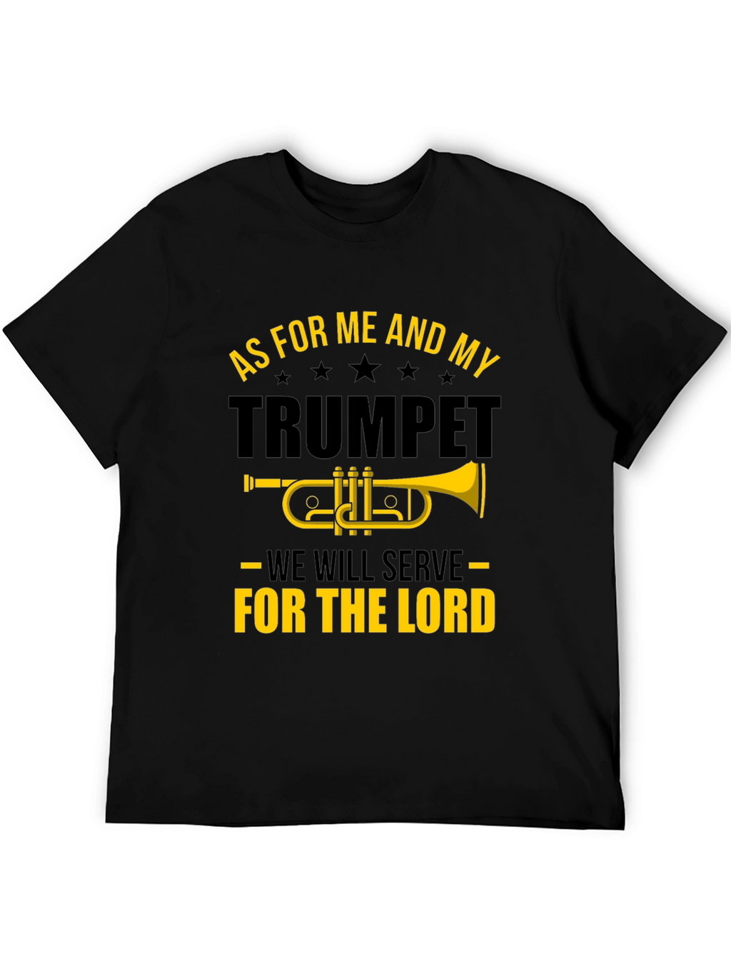 Trumpet and Lord Graphic T-Shirt