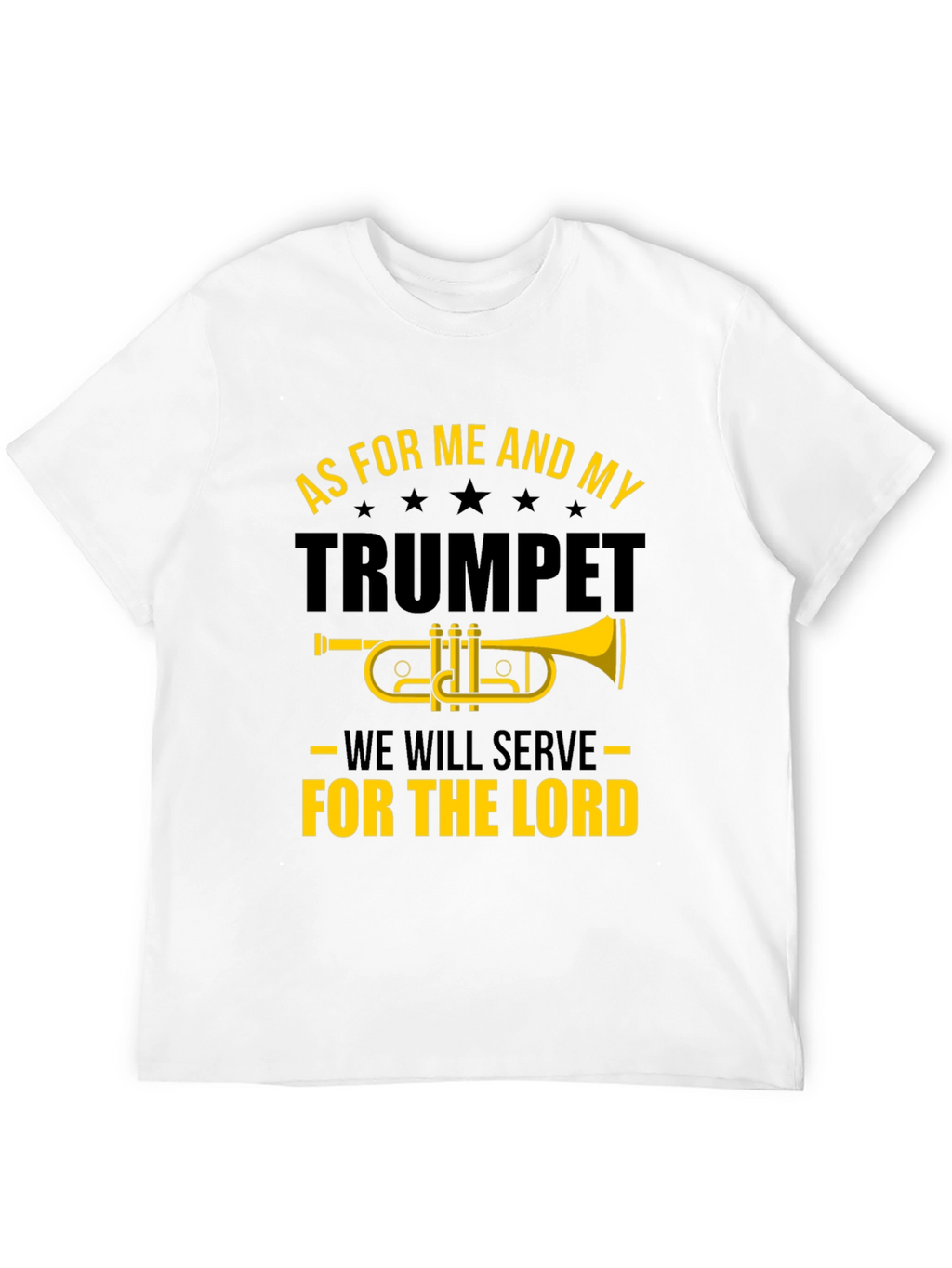 Trumpet and Lord Graphic T-Shirt