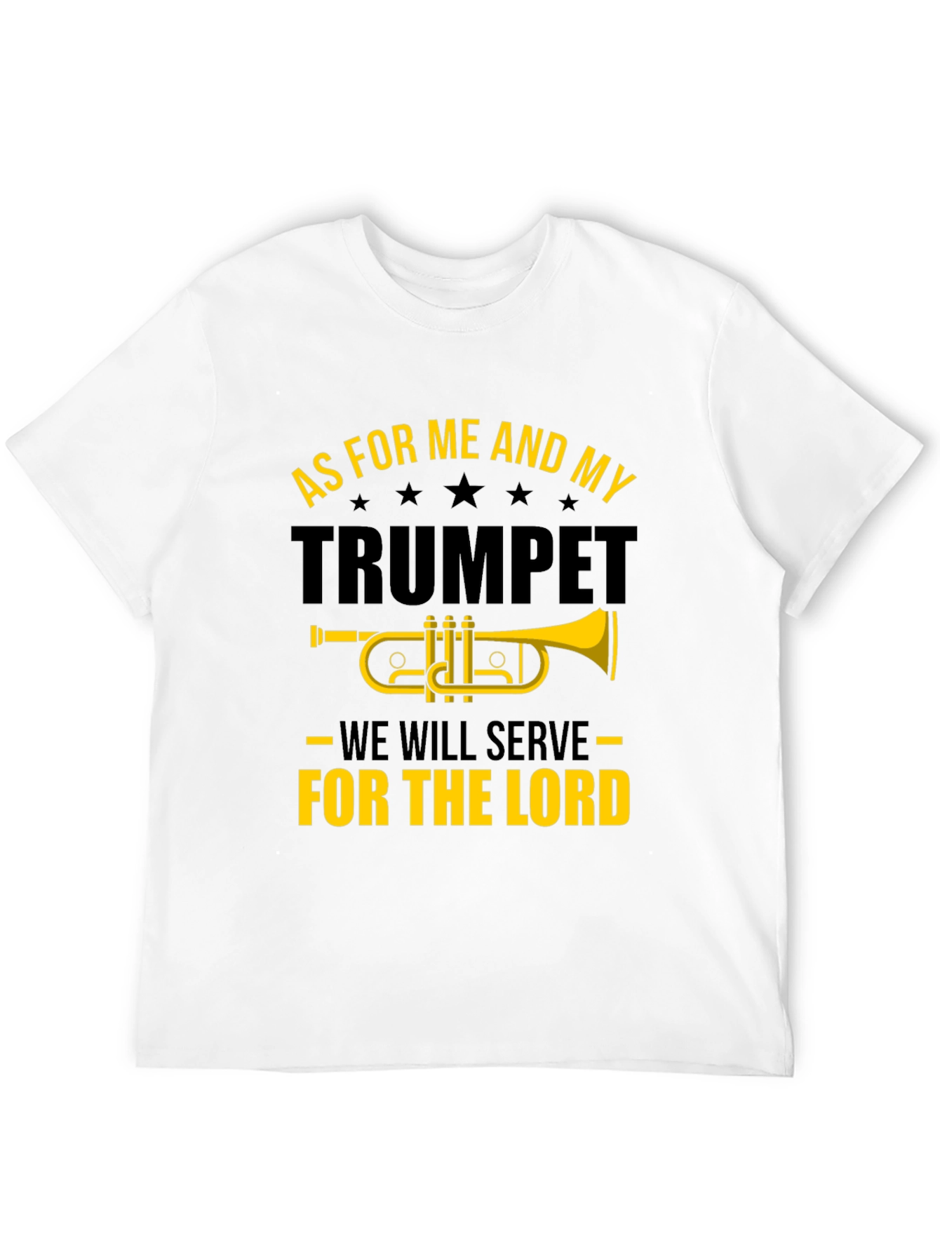 Trumpet and Lord Graphic T-Shirt