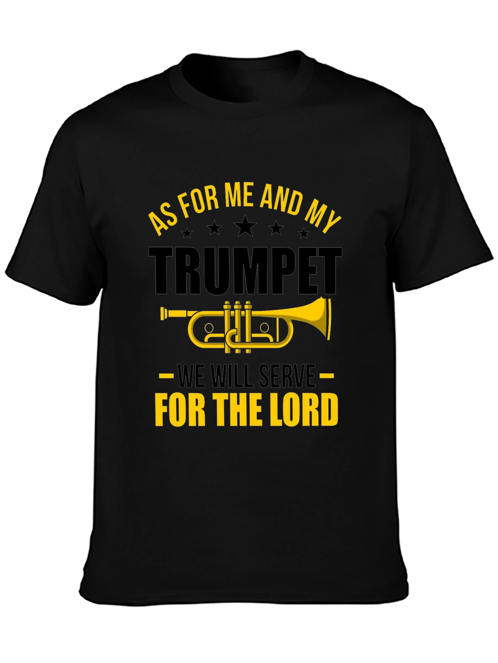 Trumpet and Lord Graphic T-Shirt