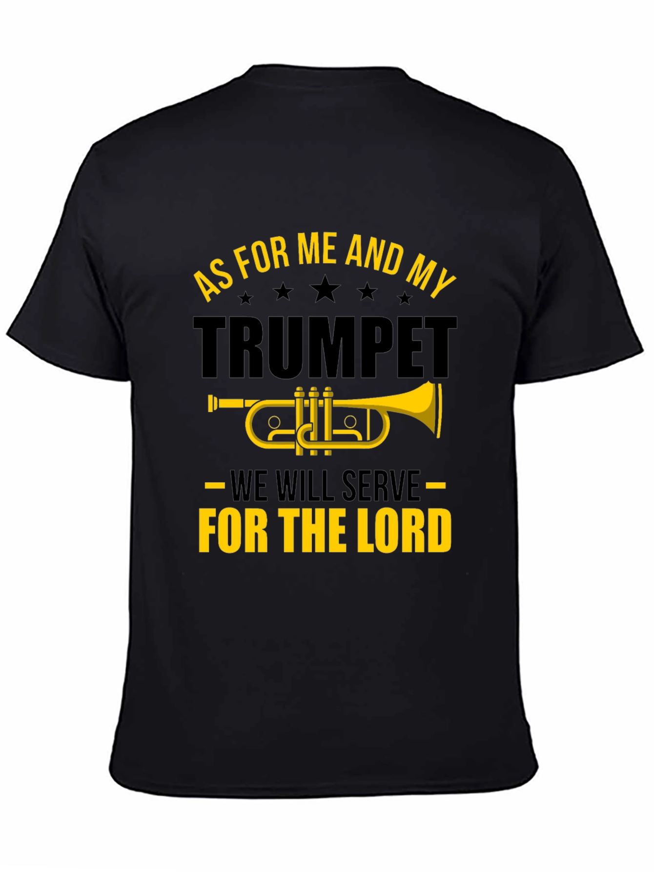 Trumpet and Lord Graphic T-Shirt