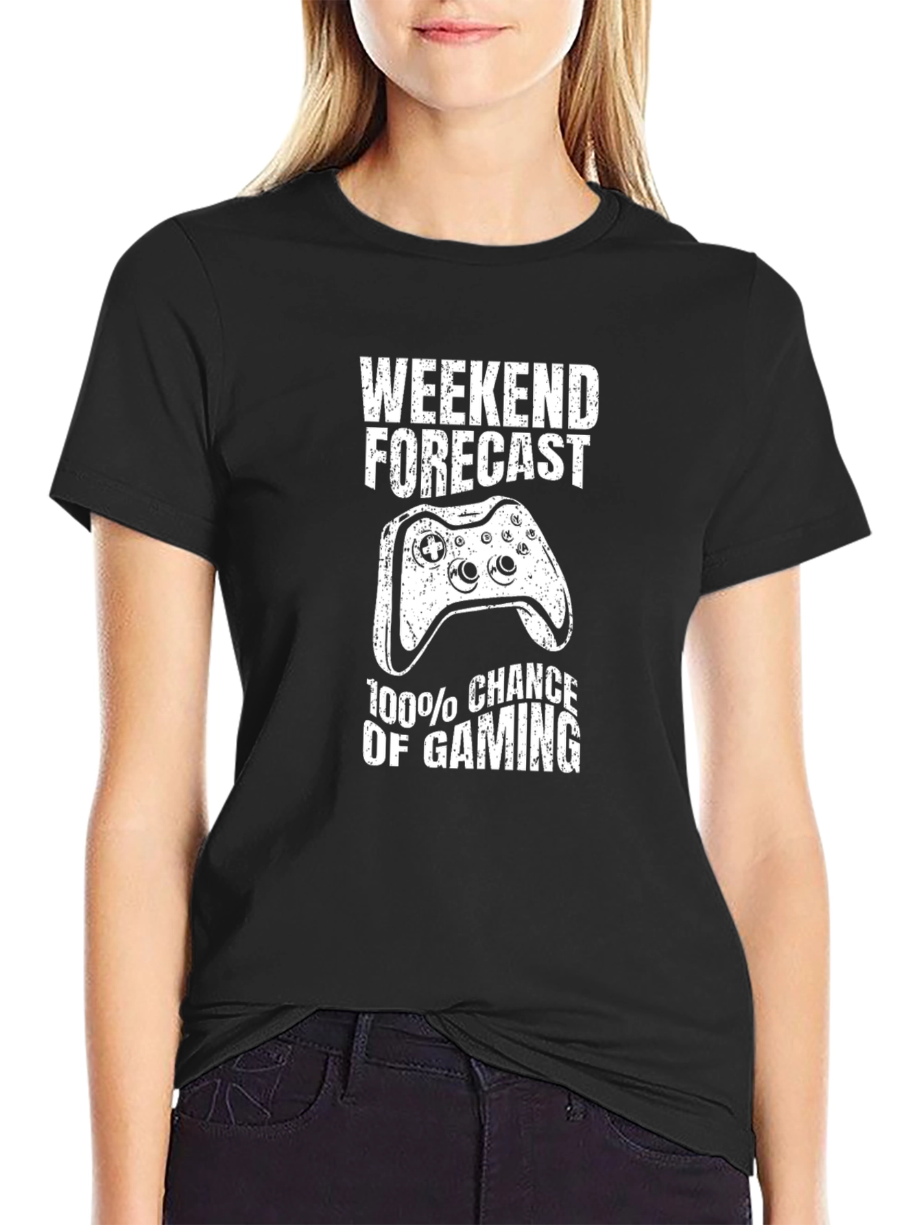 Weekend Gaming Forecast T-Shirt - Gamer Tee