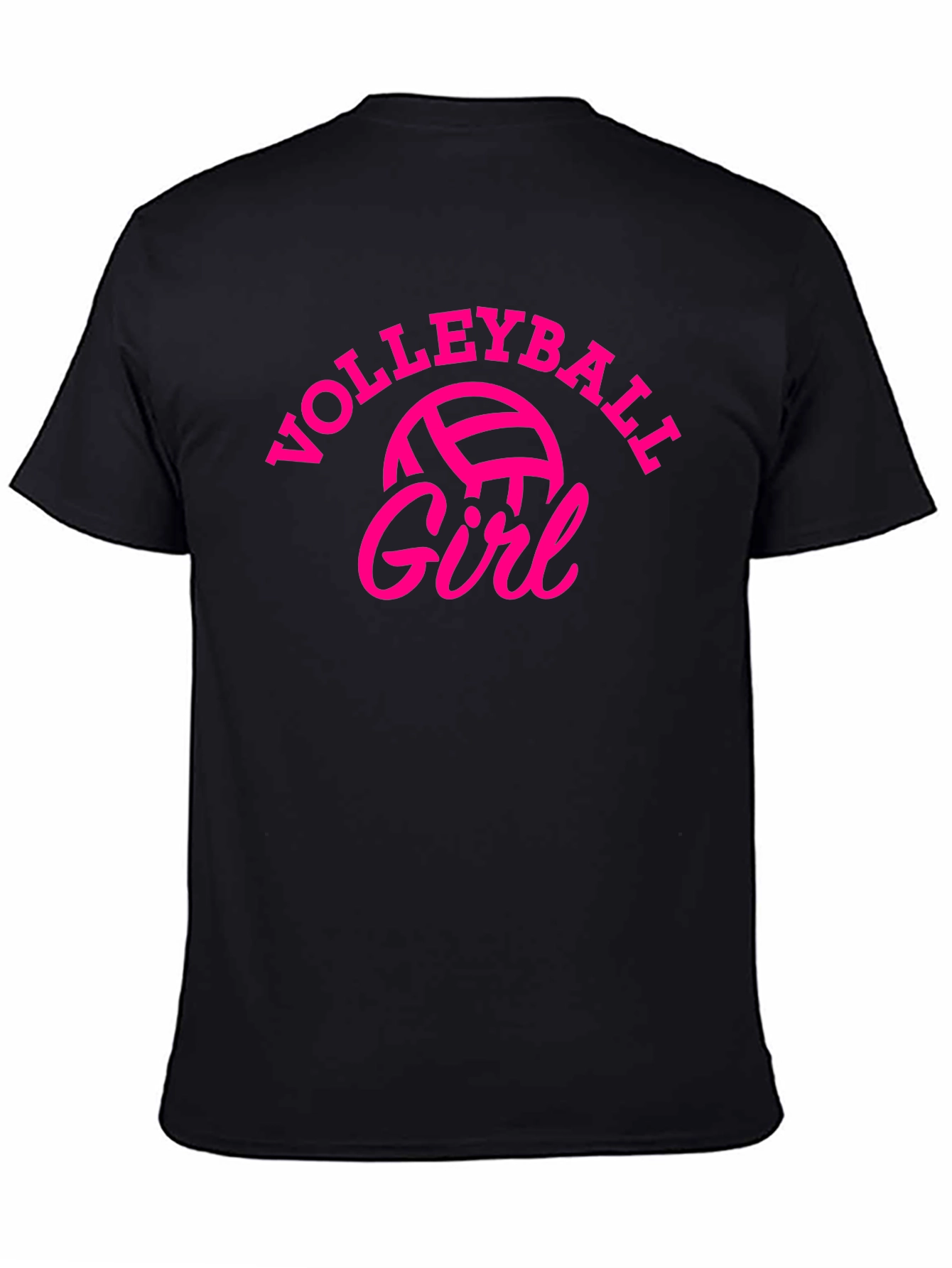 Volleyball Girl Graphic T-Shirt - Sporty & Stylish
