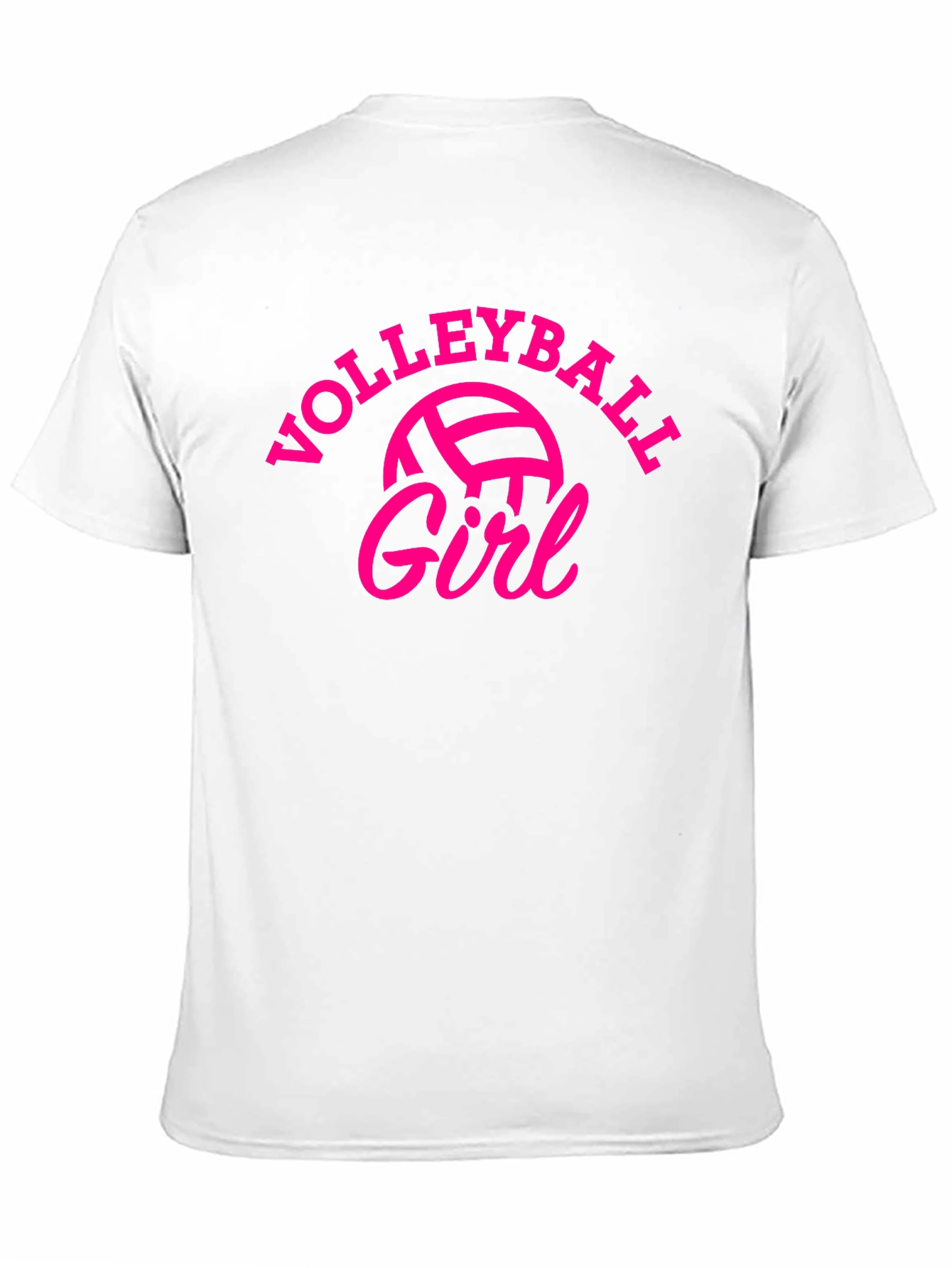 Volleyball Girl Graphic T-Shirt - Sporty & Stylish