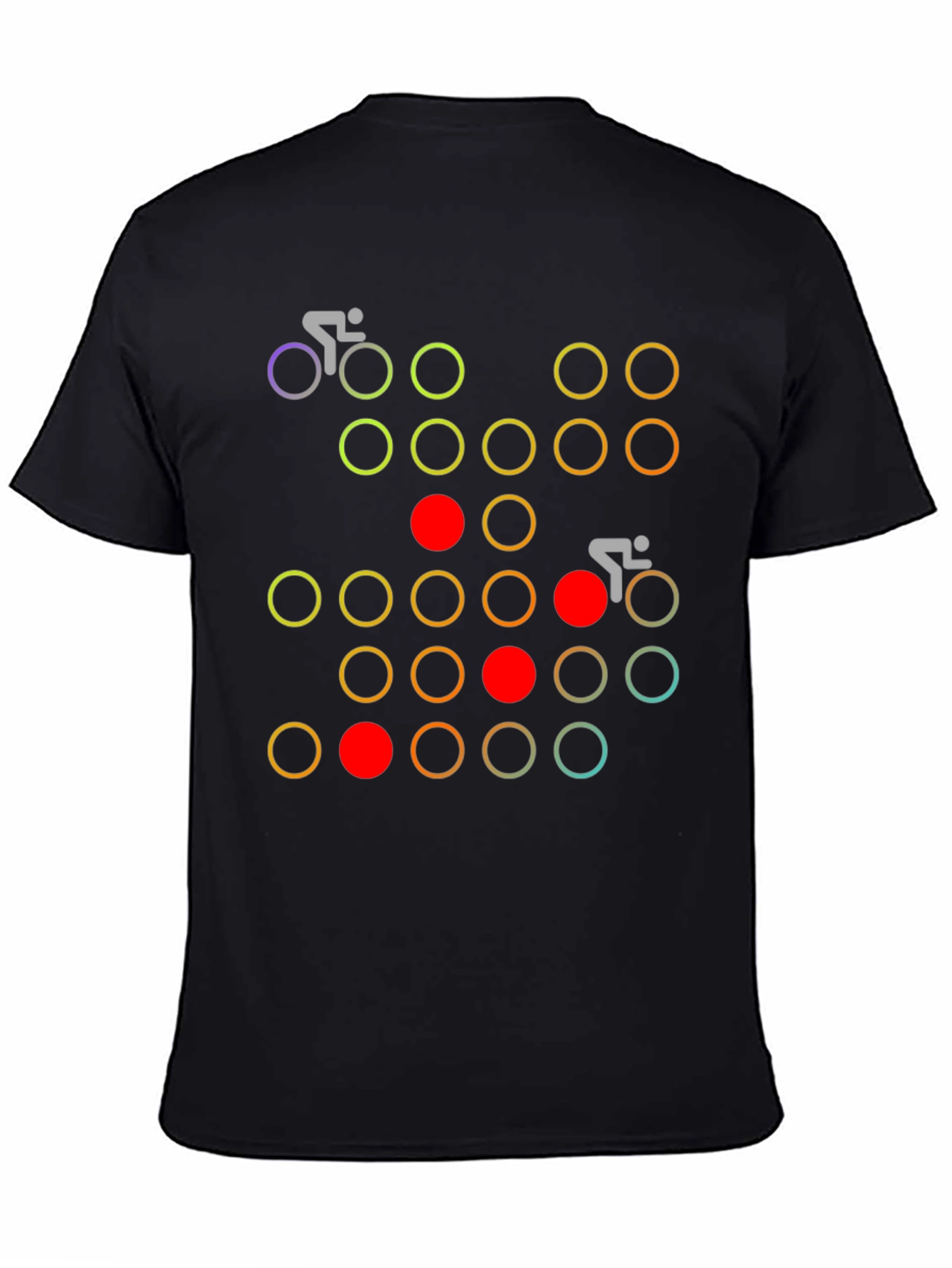 Cycle Race T-Shirt - Colorful Graphic Tee