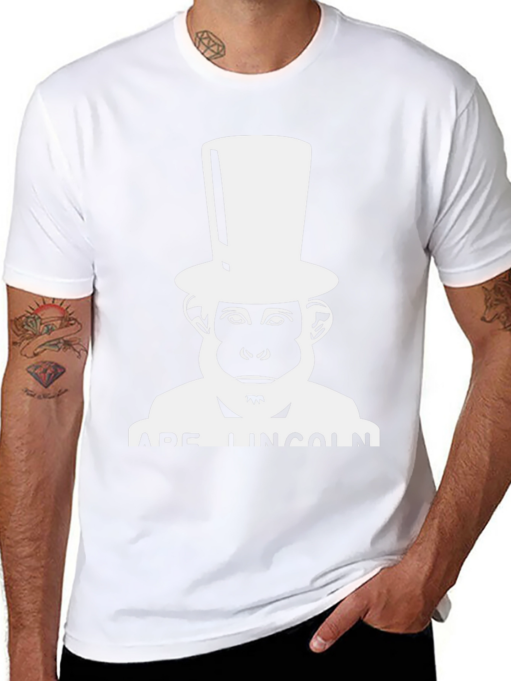 Ape Lincoln Funny T-Shirt