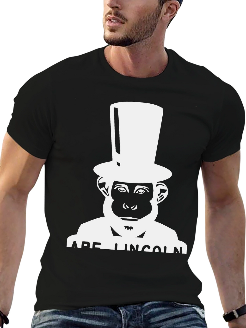 Ape Lincoln Funny T-Shirt