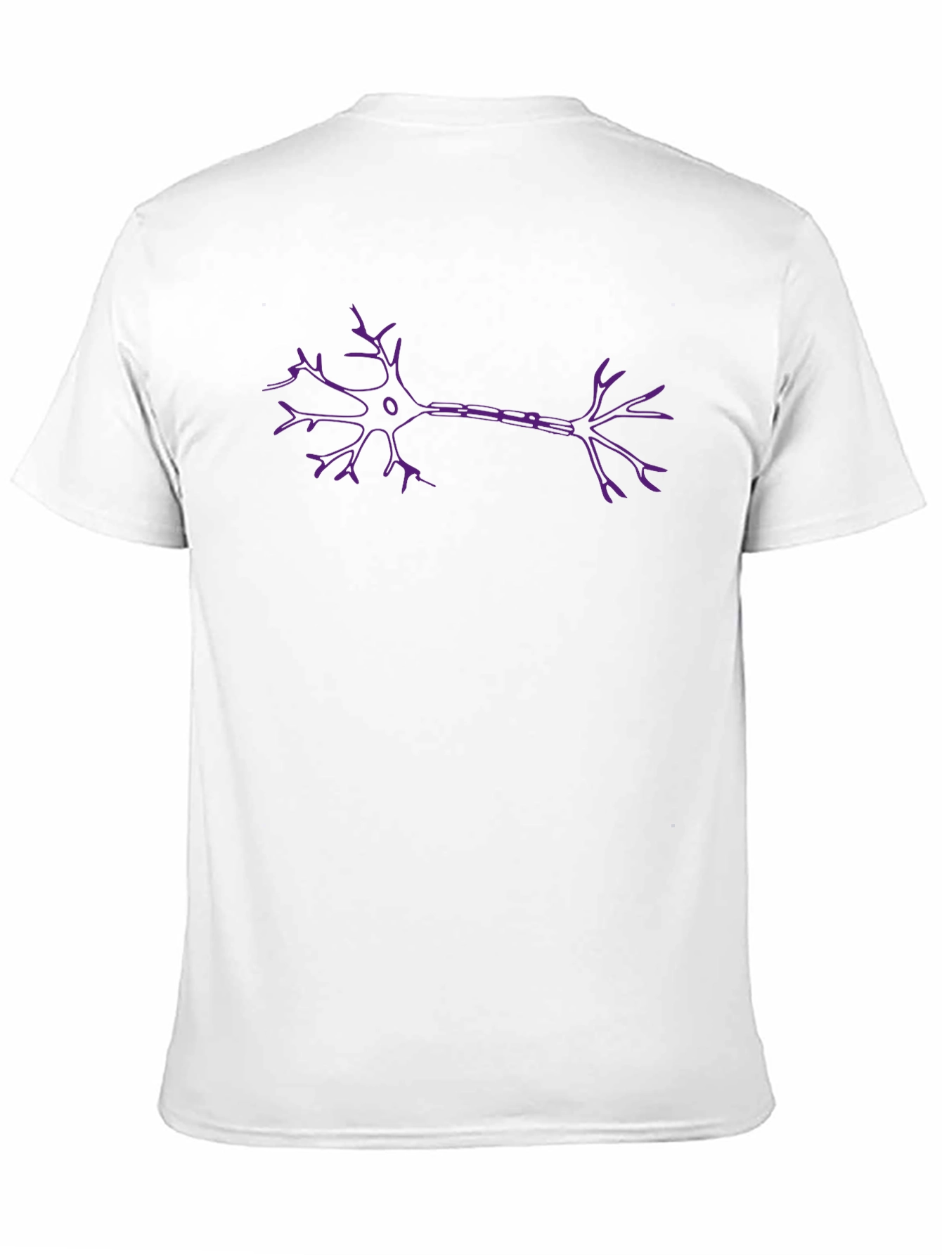 Neuron Graphic T-Shirt - Black Crew Neck Tee