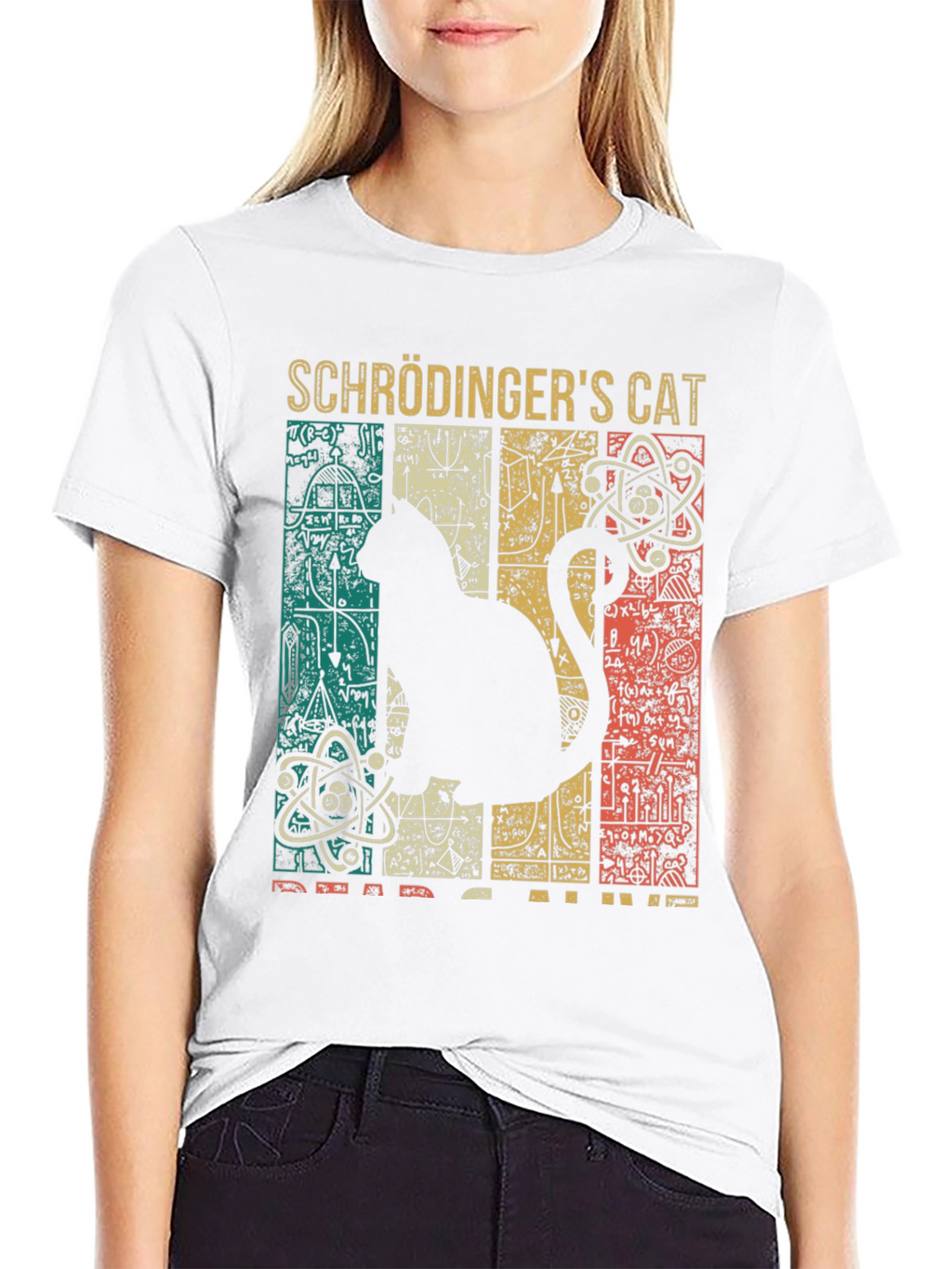 Schrödingers Cat T-Shirt - Dead or Alive