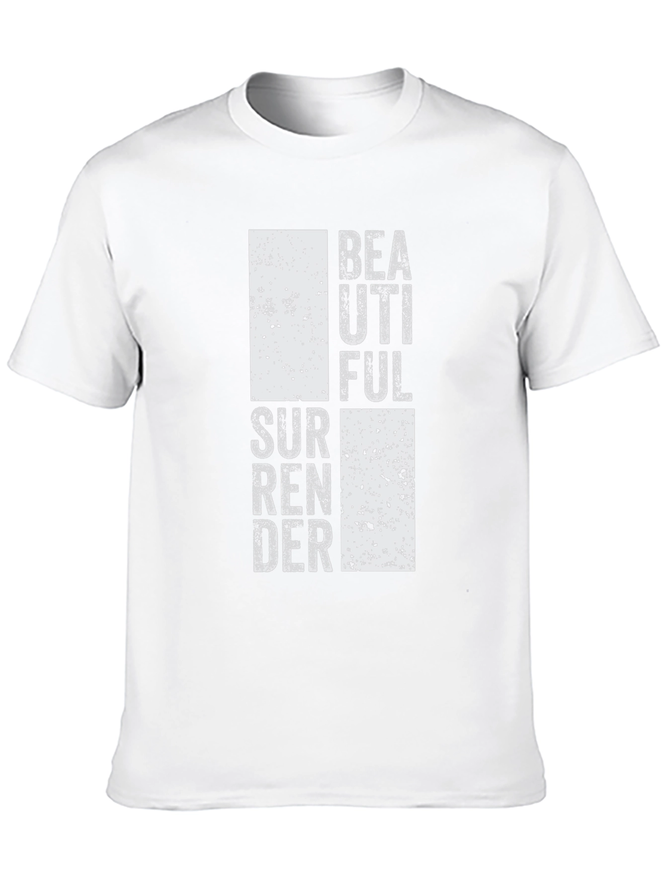 Beautiful Surrender Graphic Tee - Black Casual T-Shirt