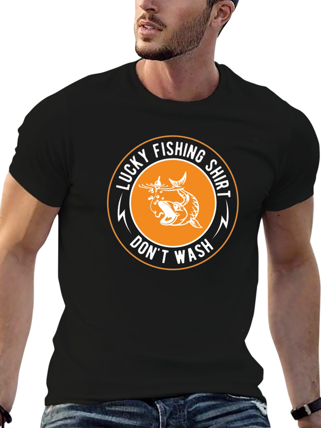 Lucky Fishing Shirt - Dont Wash T-Shirt