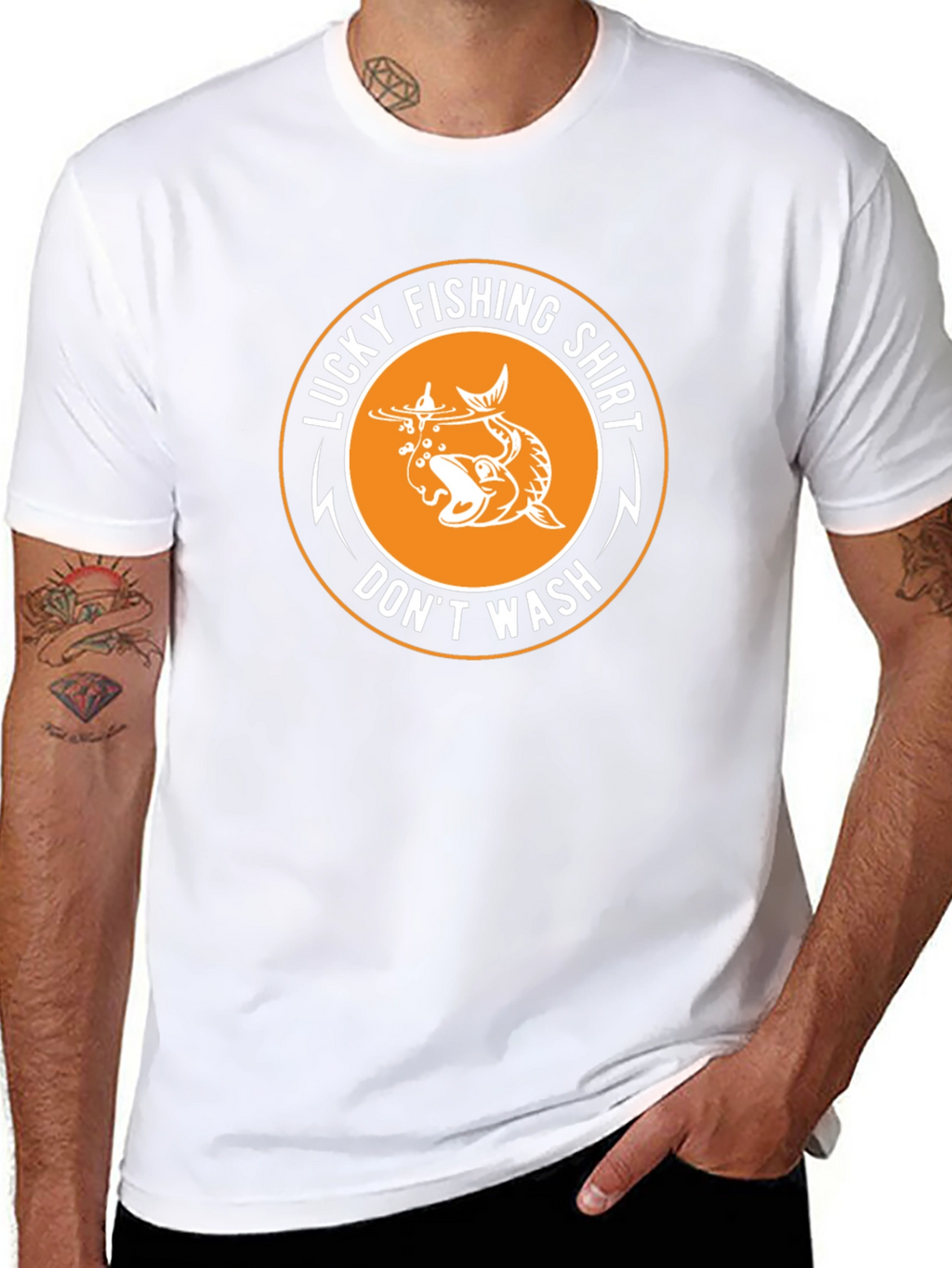 Lucky Fishing Shirt - Dont Wash T-Shirt
