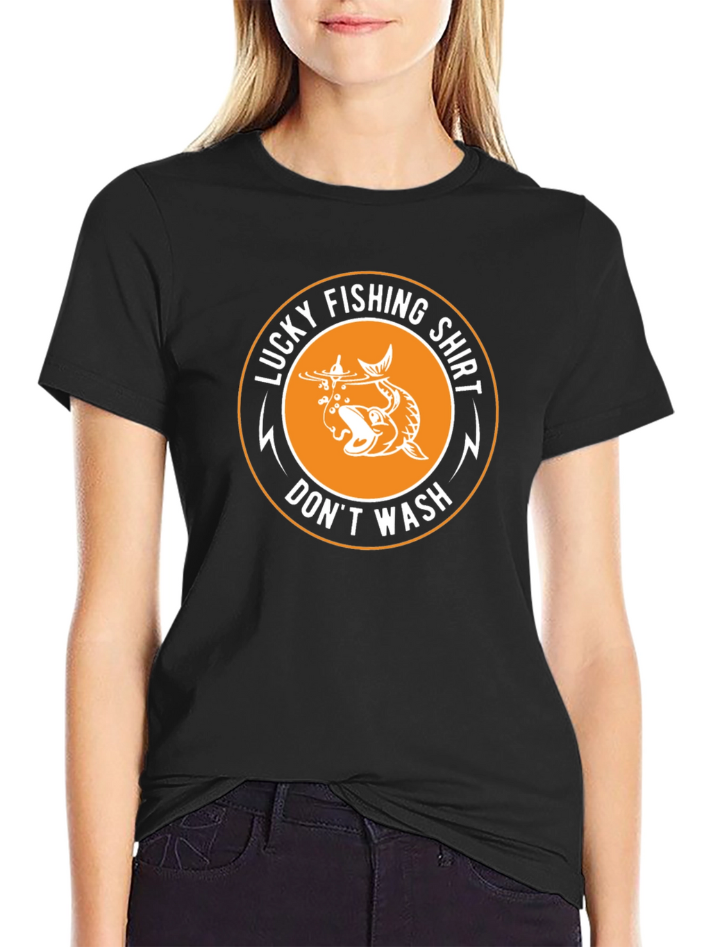 Lucky Fishing Shirt - Dont Wash T-Shirt