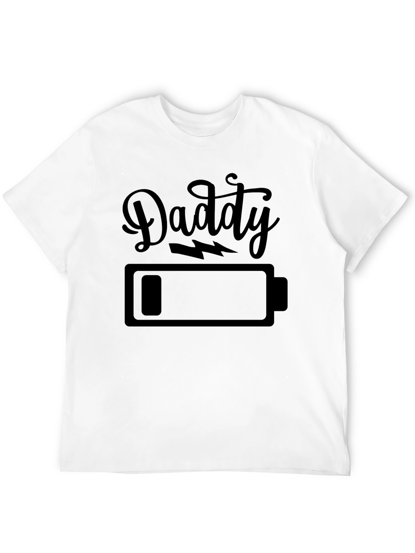 Daddy Low Battery Black T-Shirt