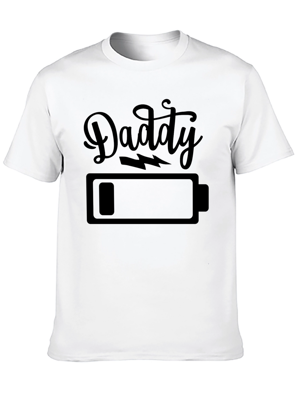 Daddy Low Battery Black T-Shirt