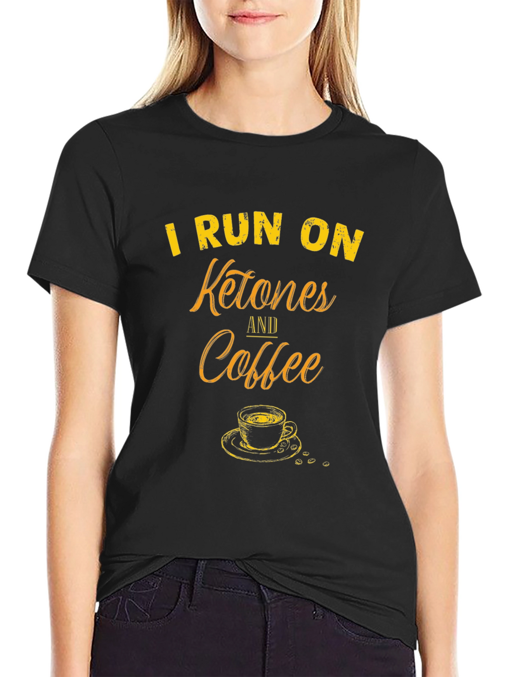 Ketones and Coffee Graphic T-Shirt