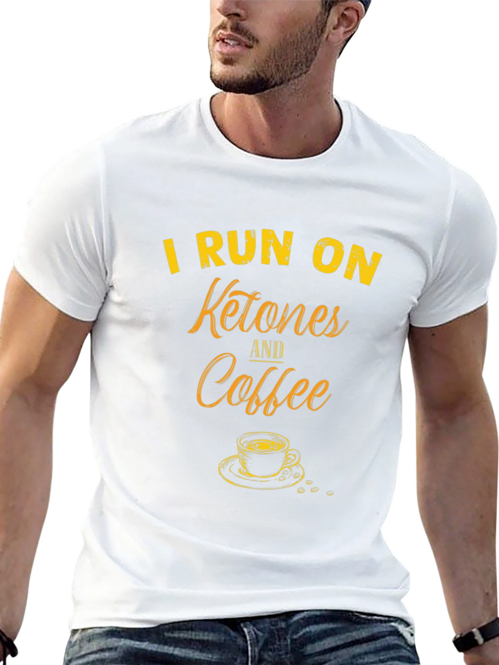 Ketones and Coffee Graphic T-Shirt