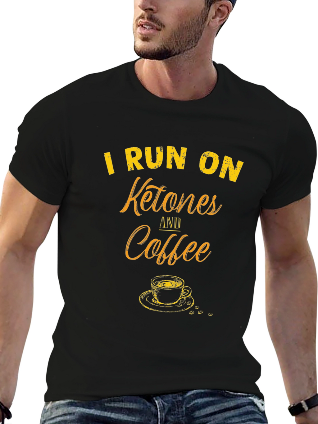 Ketones and Coffee Graphic T-Shirt