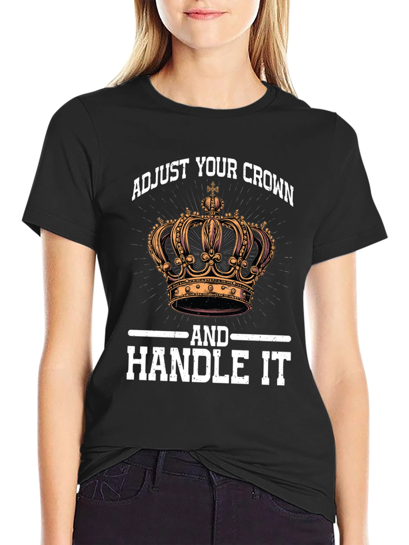 Adjust Your Crown Graphic Tee - Unisex