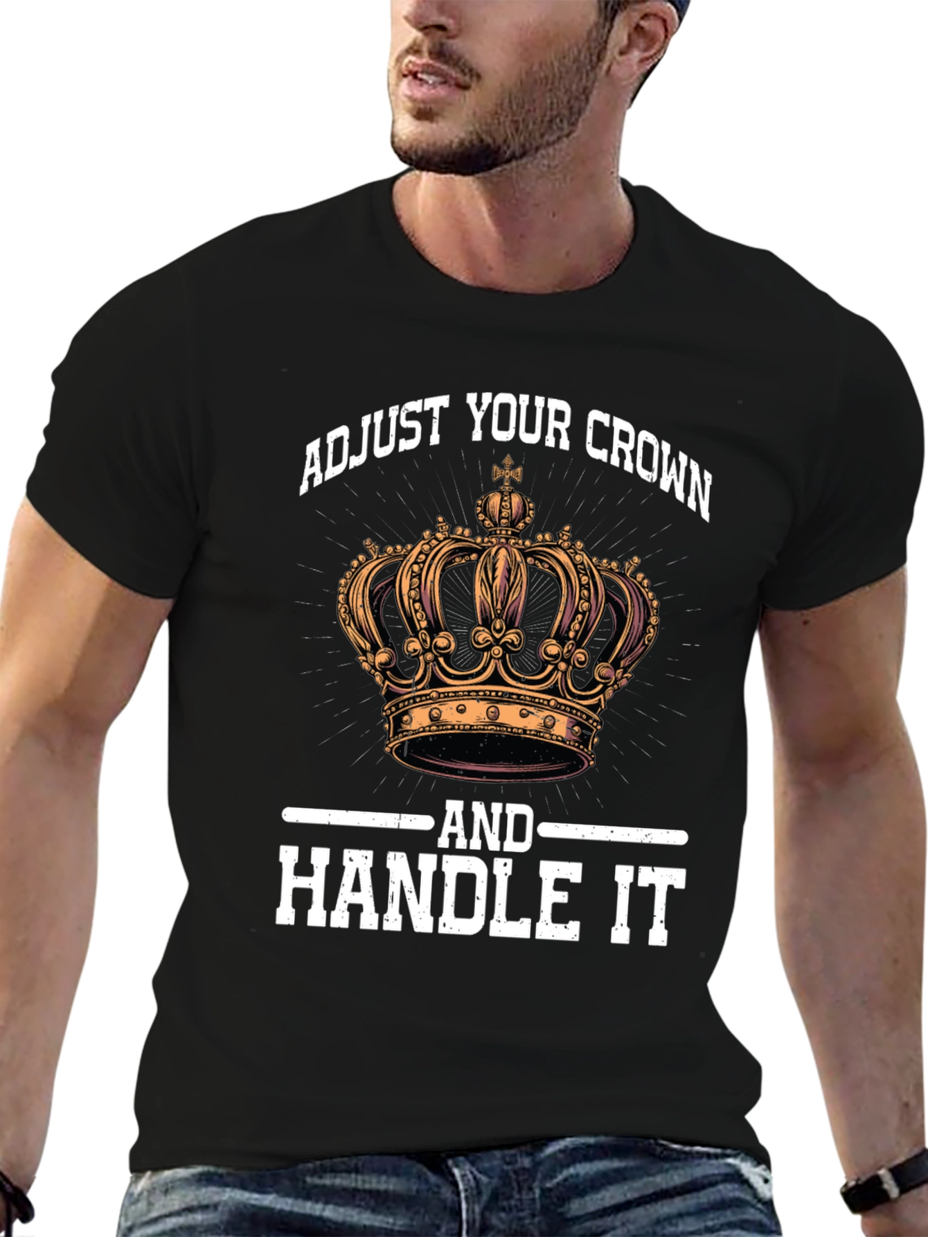 Adjust Your Crown Graphic Tee - Unisex