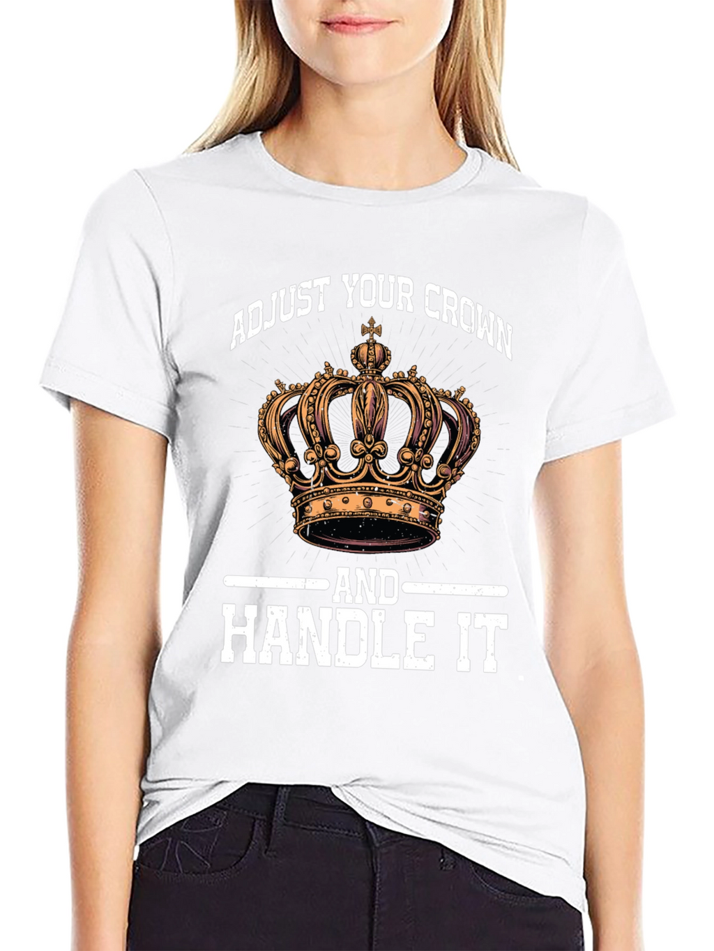 Adjust Your Crown Graphic Tee - Unisex