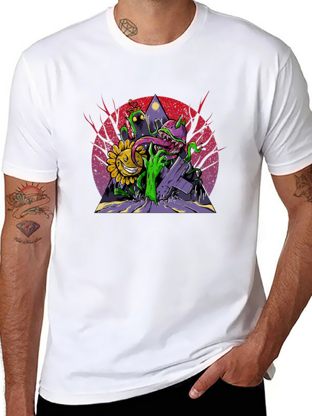 Plants vs Zombies Graphic Tee