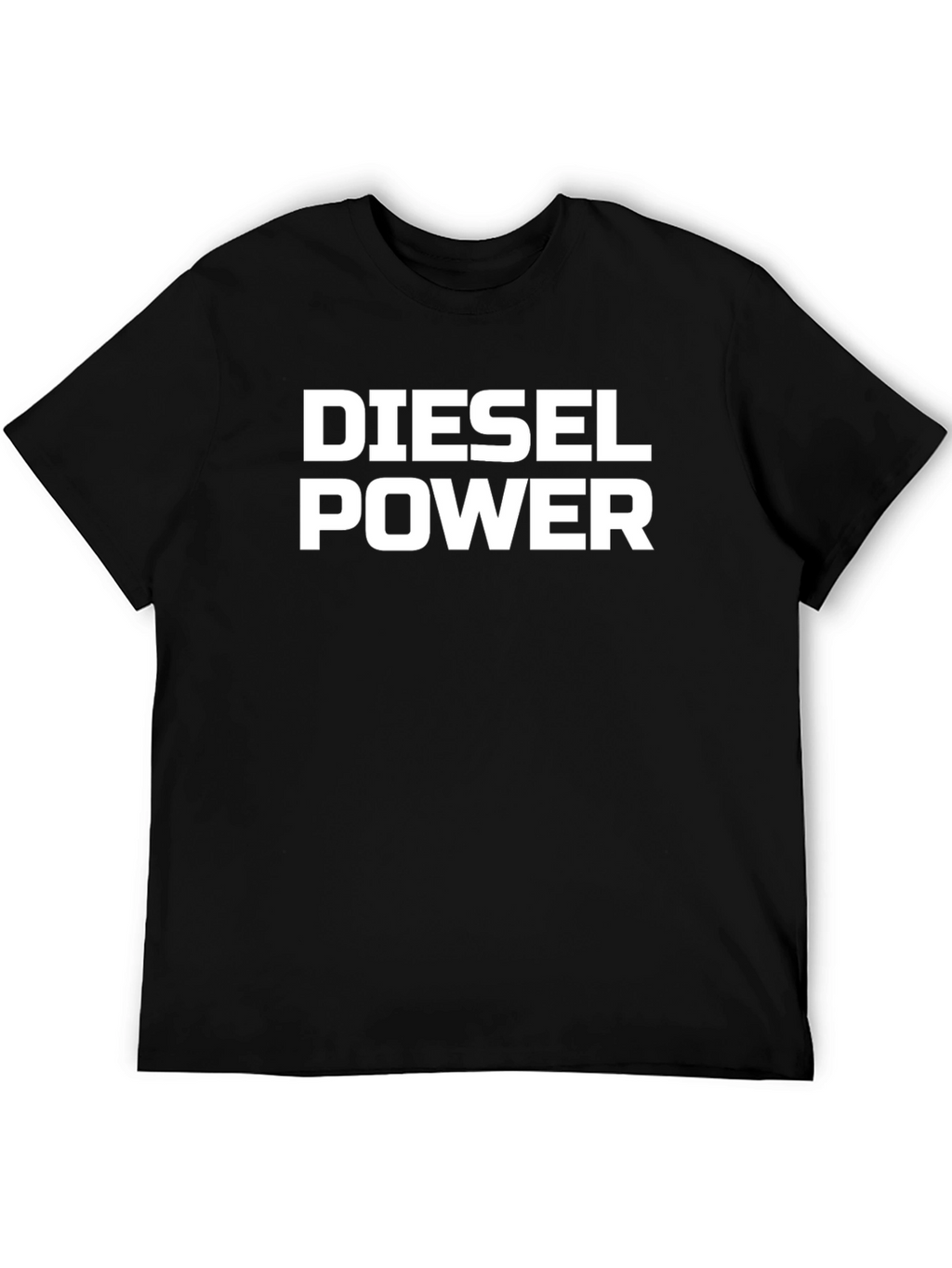 Diesel Power Black Graphic T-Shirt for Men