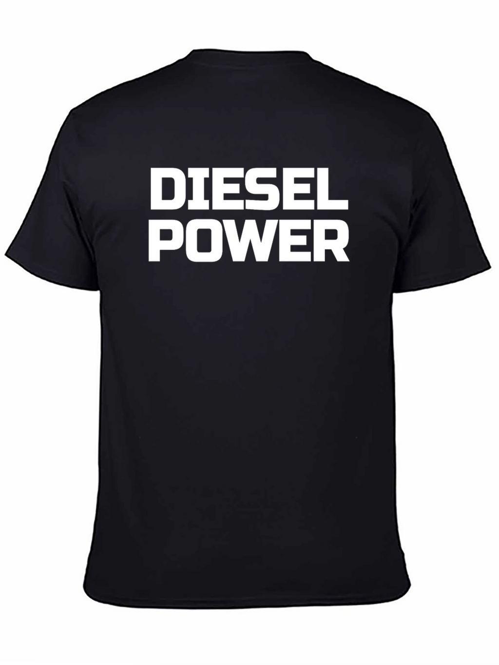 Diesel Power Black Graphic T-Shirt for Men
