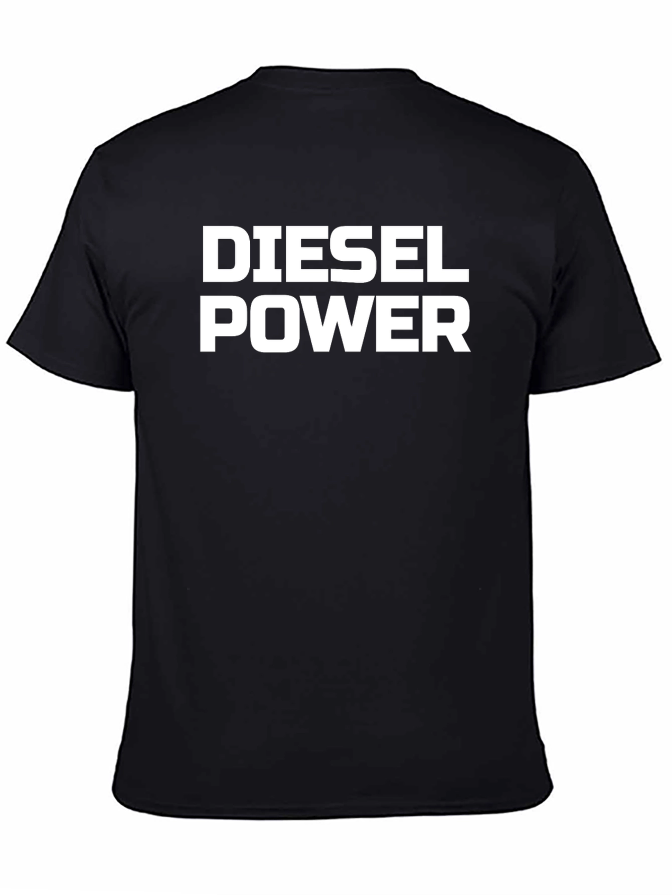 Diesel Power Black Graphic T-Shirt for Men