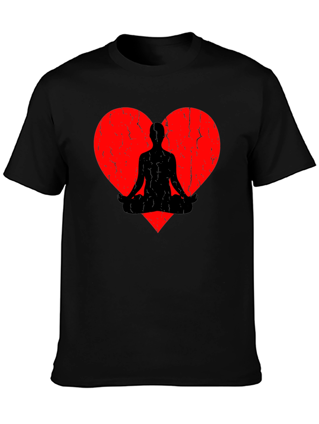 Yoga Heart T-Shirt - Meditate in Style