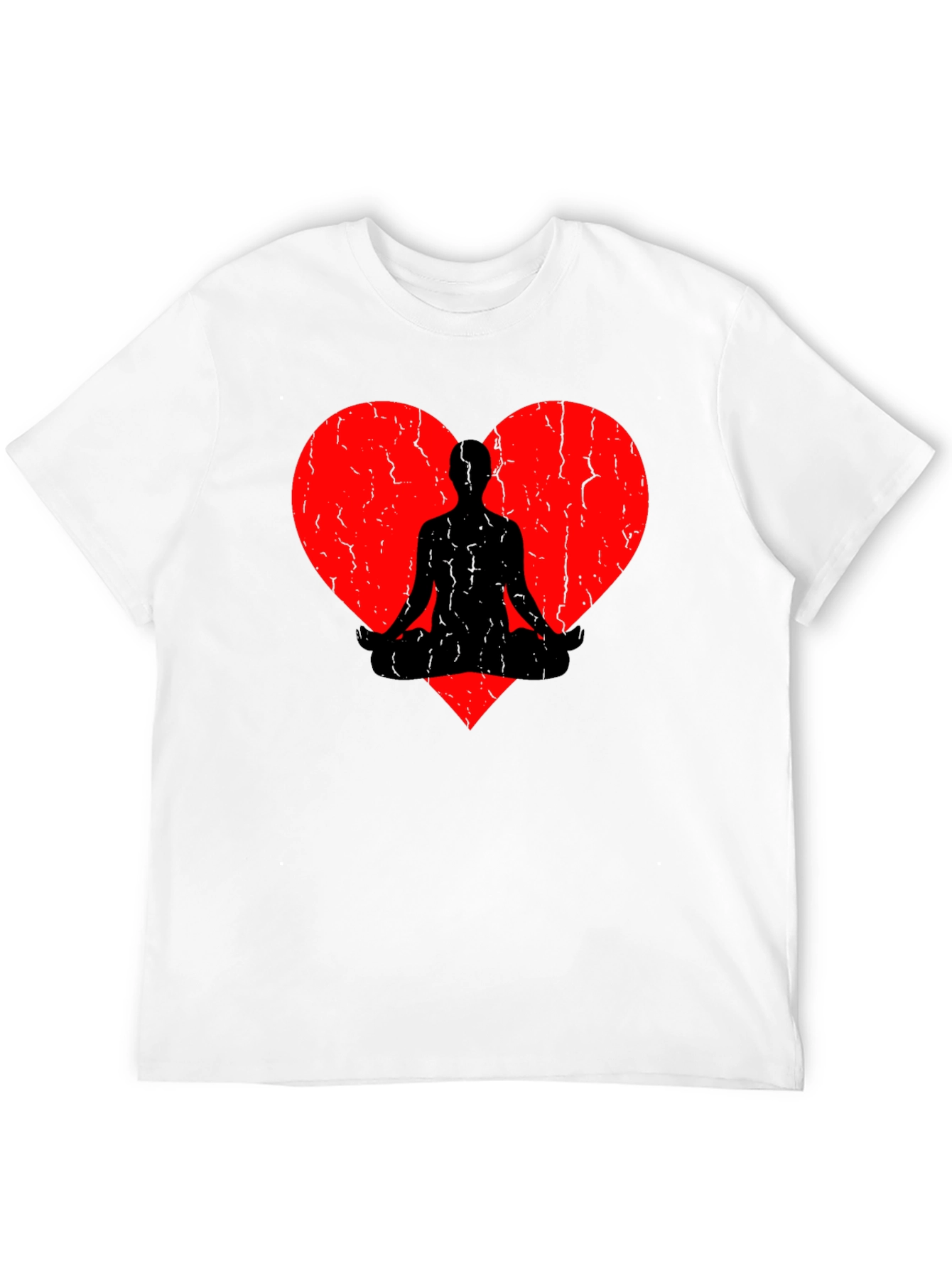 Yoga Heart T-Shirt - Meditate in Style