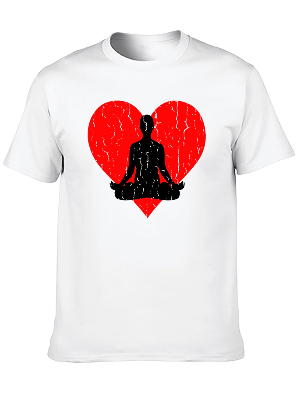 Yoga Heart T-Shirt - Meditate in Style