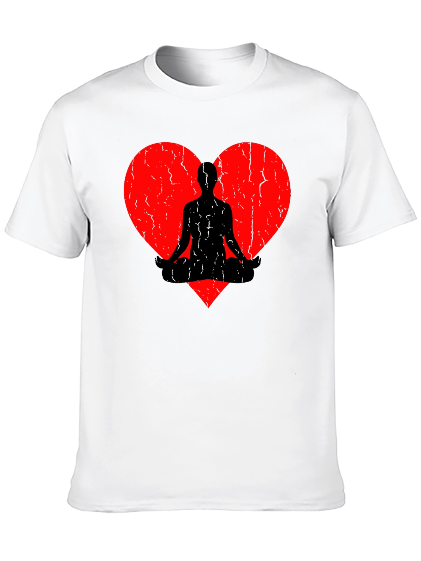 Yoga Heart T-Shirt - Meditate in Style