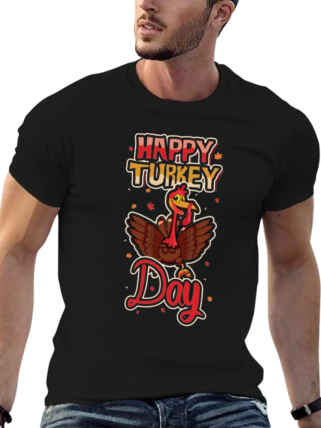 Happy Turkey Day Graphic Tee