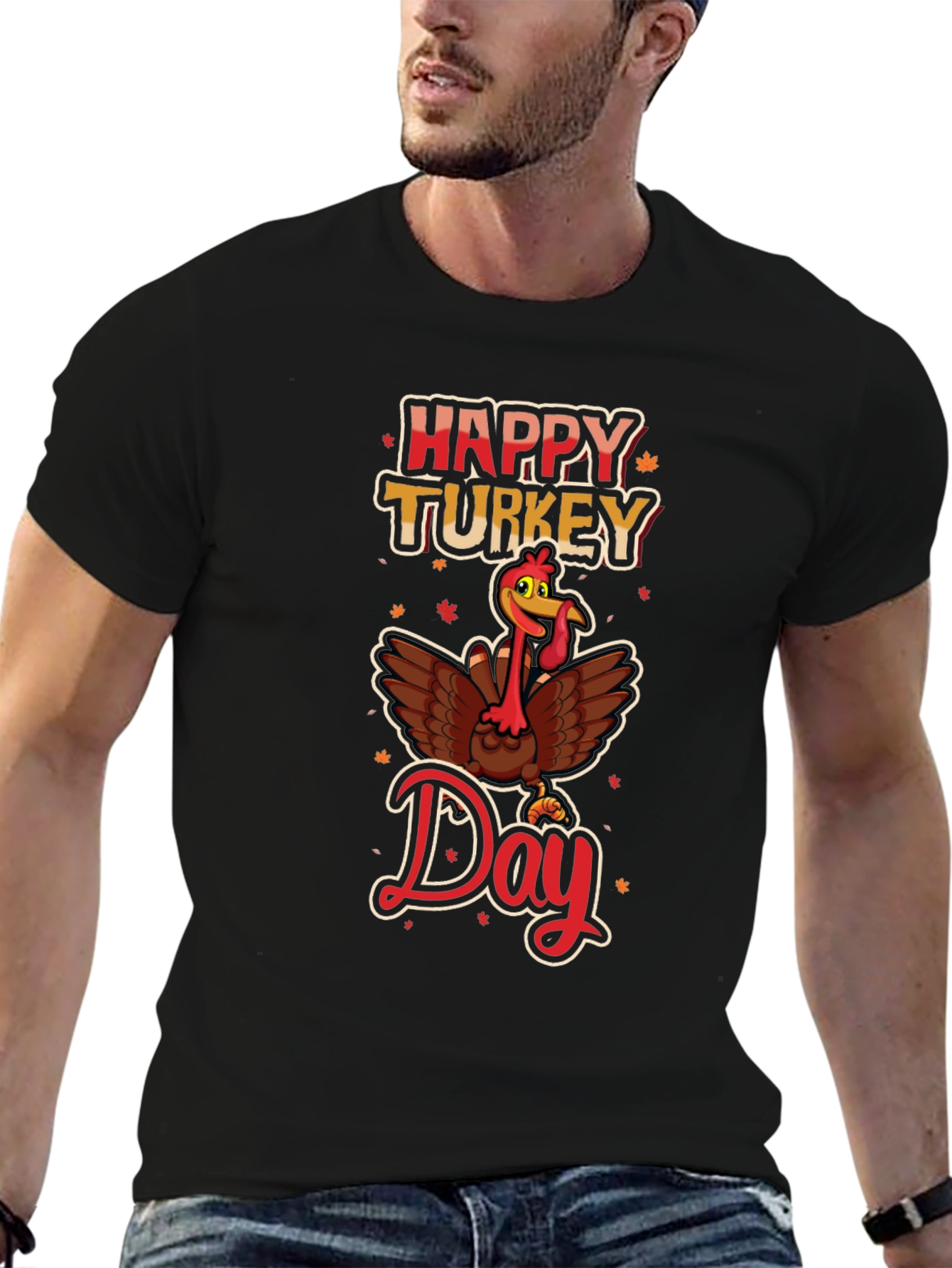 Happy Turkey Day Graphic Tee