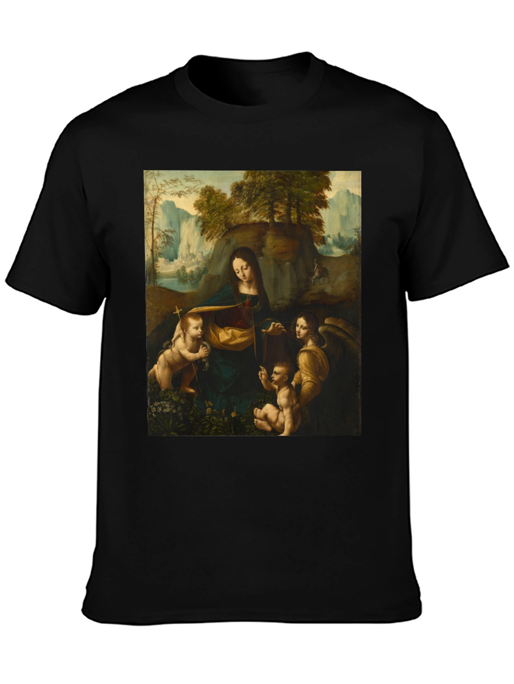 Madonna of the Rocks Graphic Tee