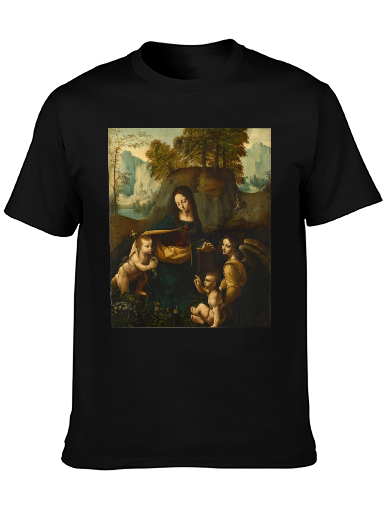 Madonna of the Rocks Graphic Tee
