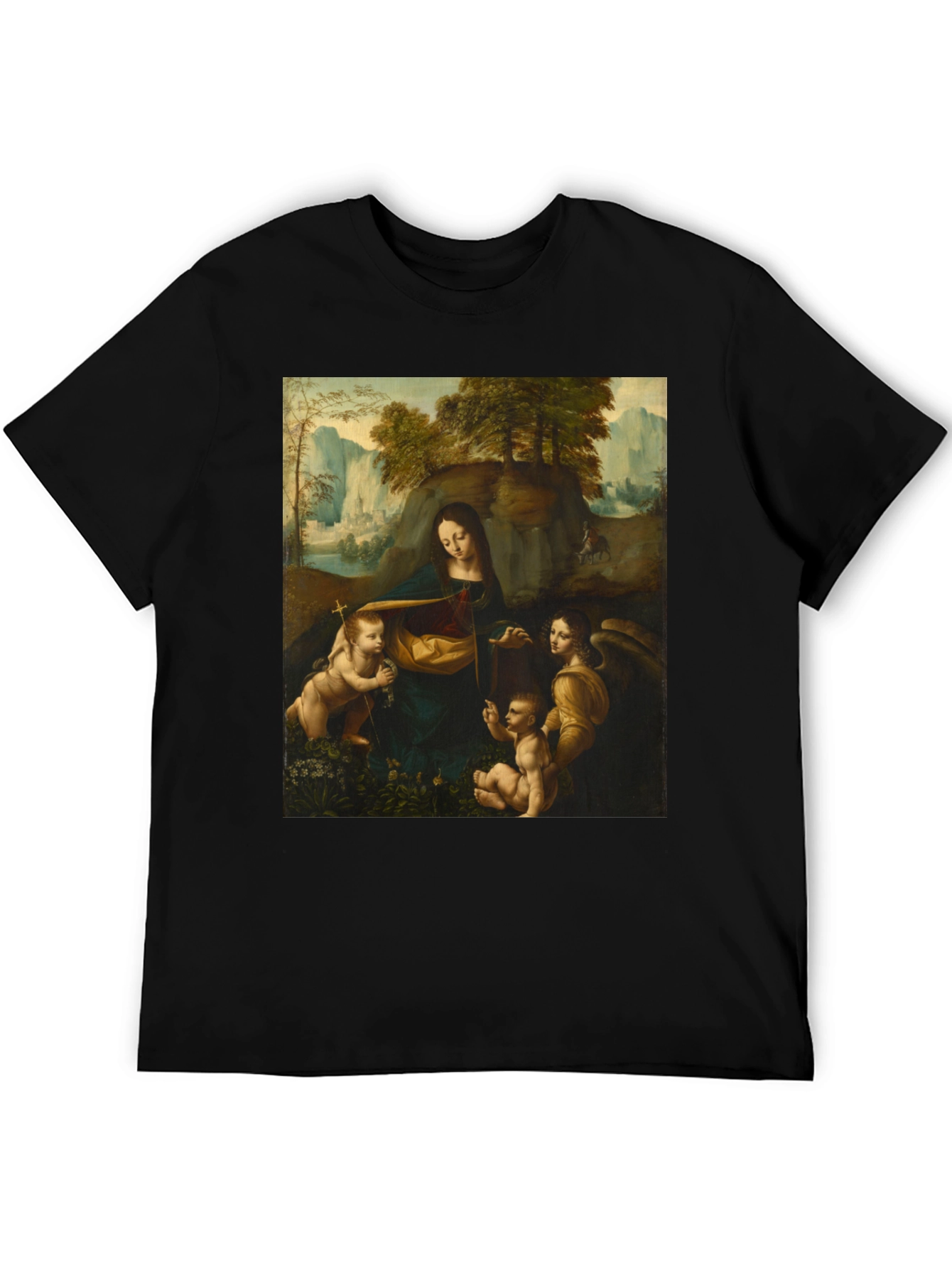 Madonna of the Rocks Graphic Tee