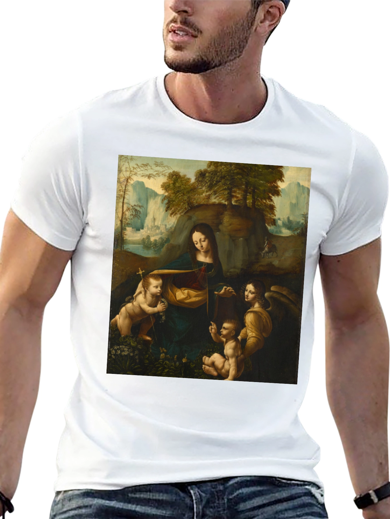 Madonna of the Rocks Graphic Tee