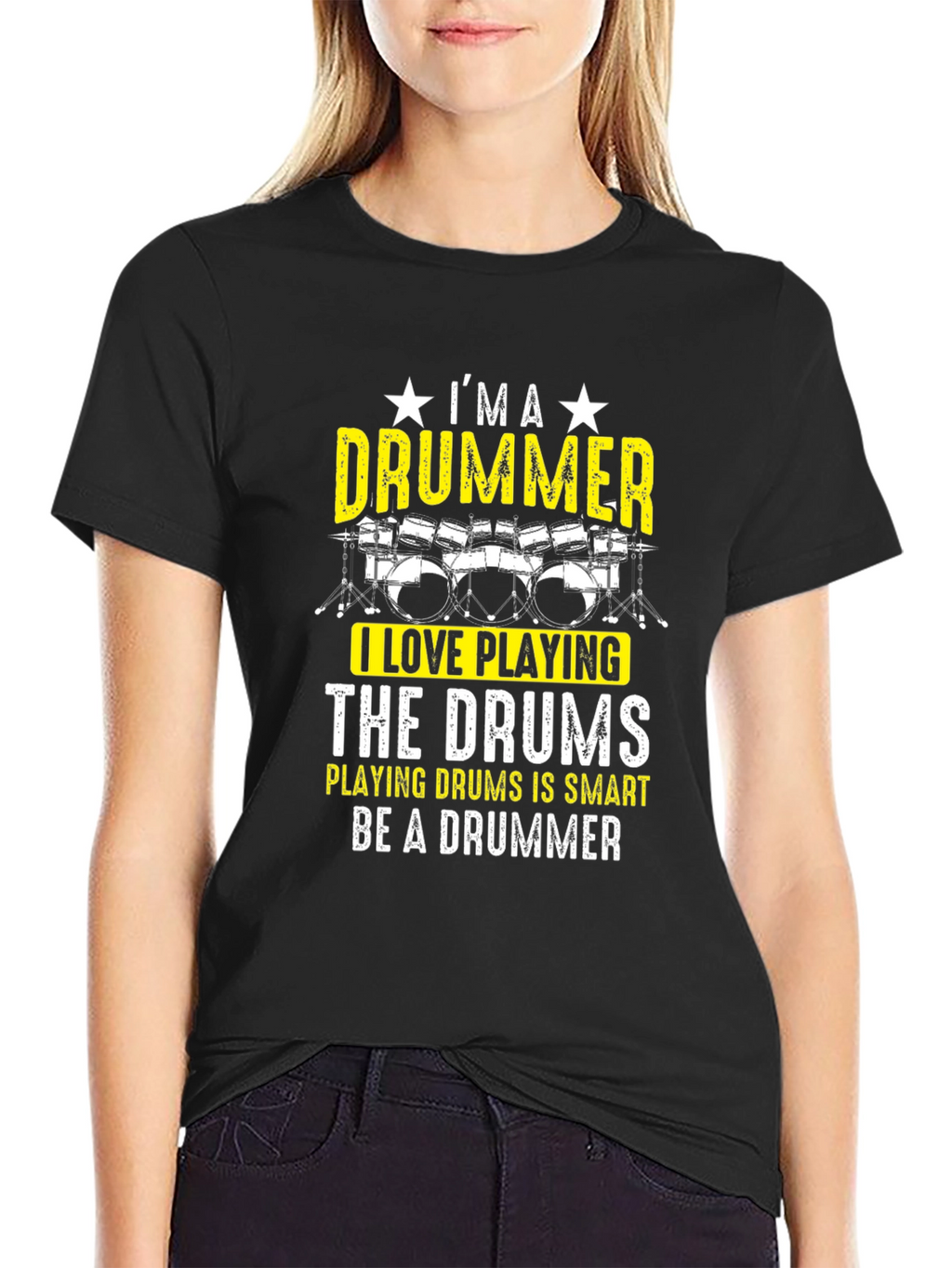Im A Drummer T-Shirt - Funny Musician Tee