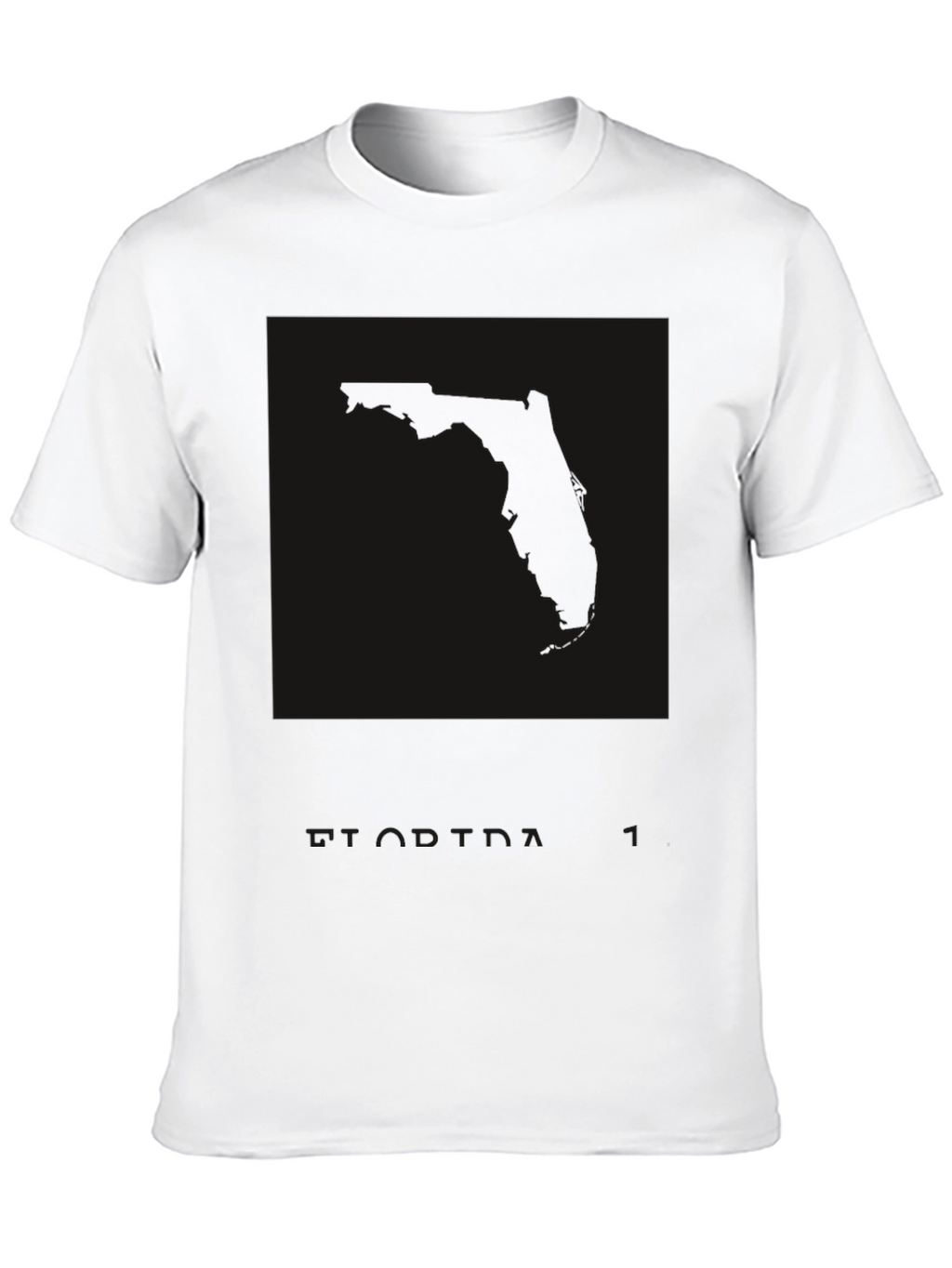 Mens Black Graphic Print Crew Neck T-Shirt
