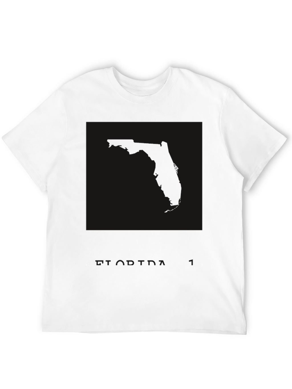 Mens Black Graphic Print Crew Neck T-Shirt