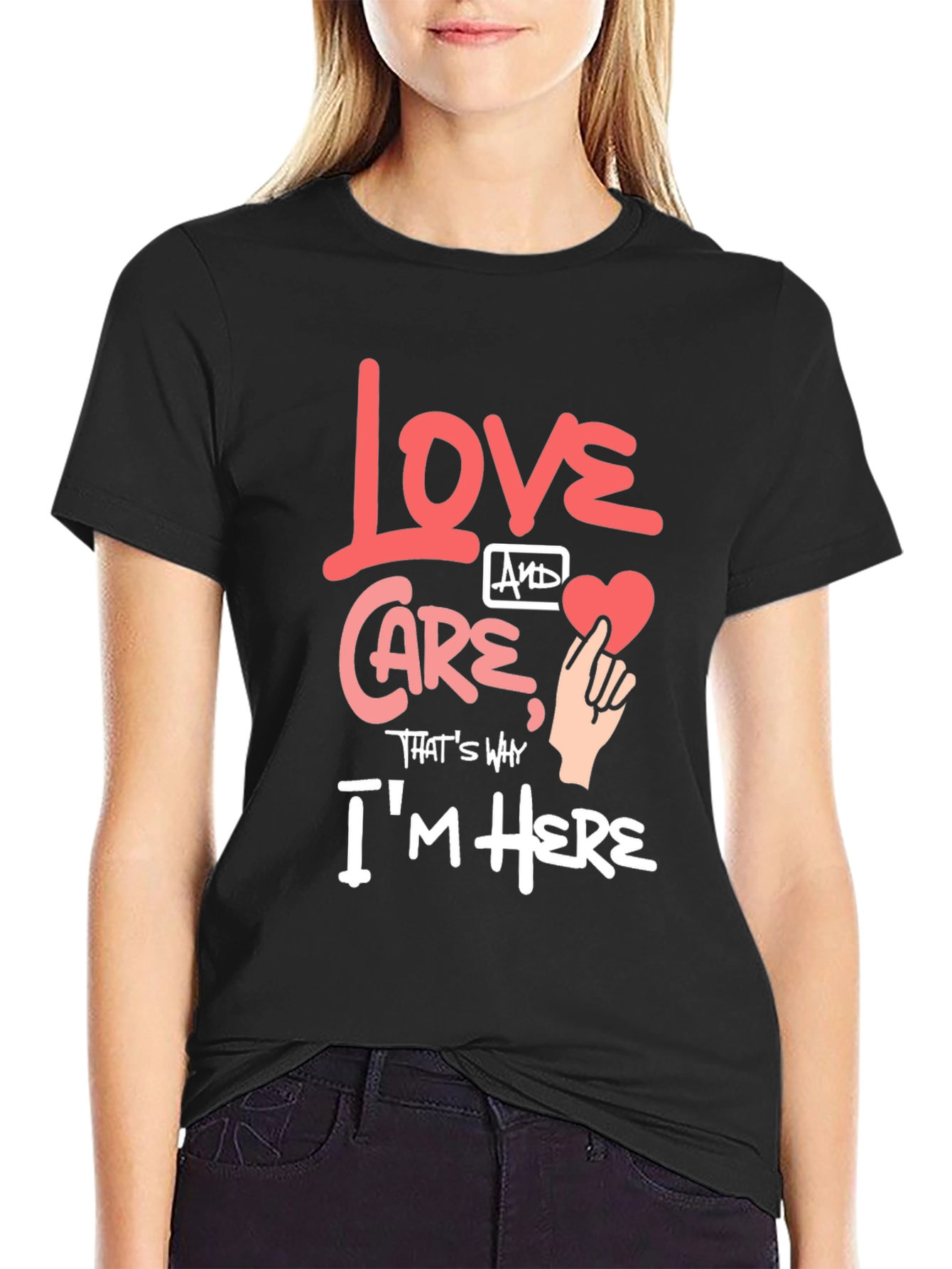 Love and Care T-Shirt - Show Your Support!